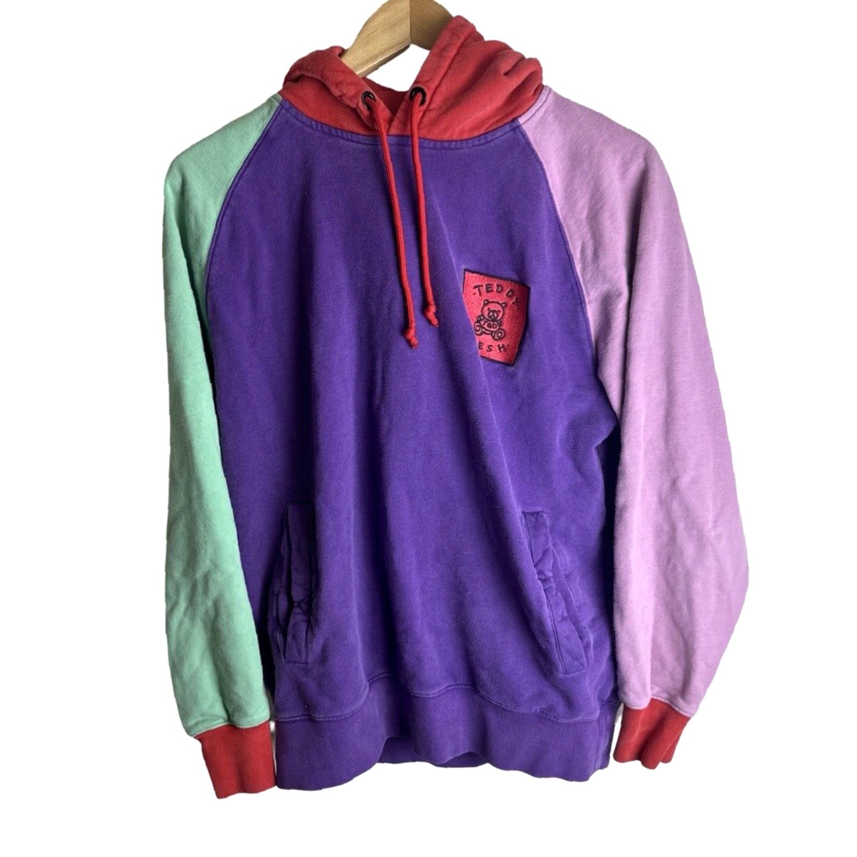 Teddy Fresh buy Brown Toile Hoodie