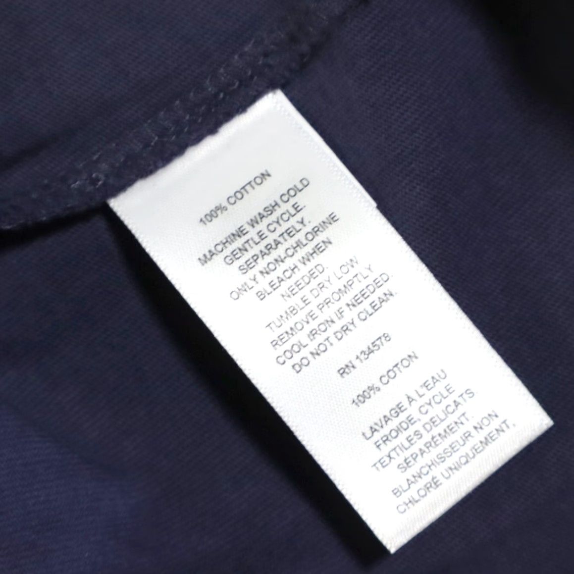Vineyard Vines Vineyard Vines Lacrosse Solid T-Shirt Navy Blue Men's S Size US S / EU 44-46 / 1 - 7 Thumbnail