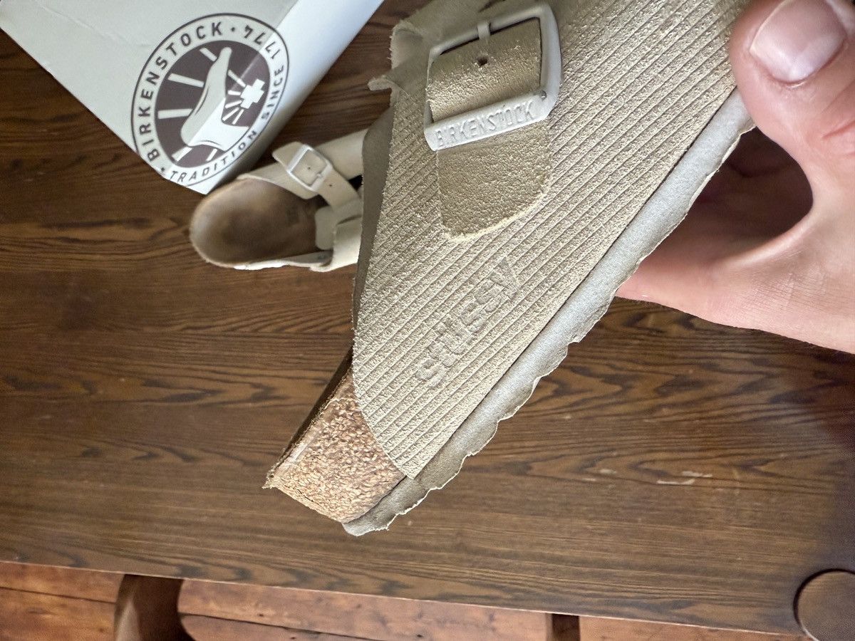 Birkenstock × Stussy Birkenstock x Stussy Boston Bone UK8 Size US 9 / EU 42 - 3 Thumbnail