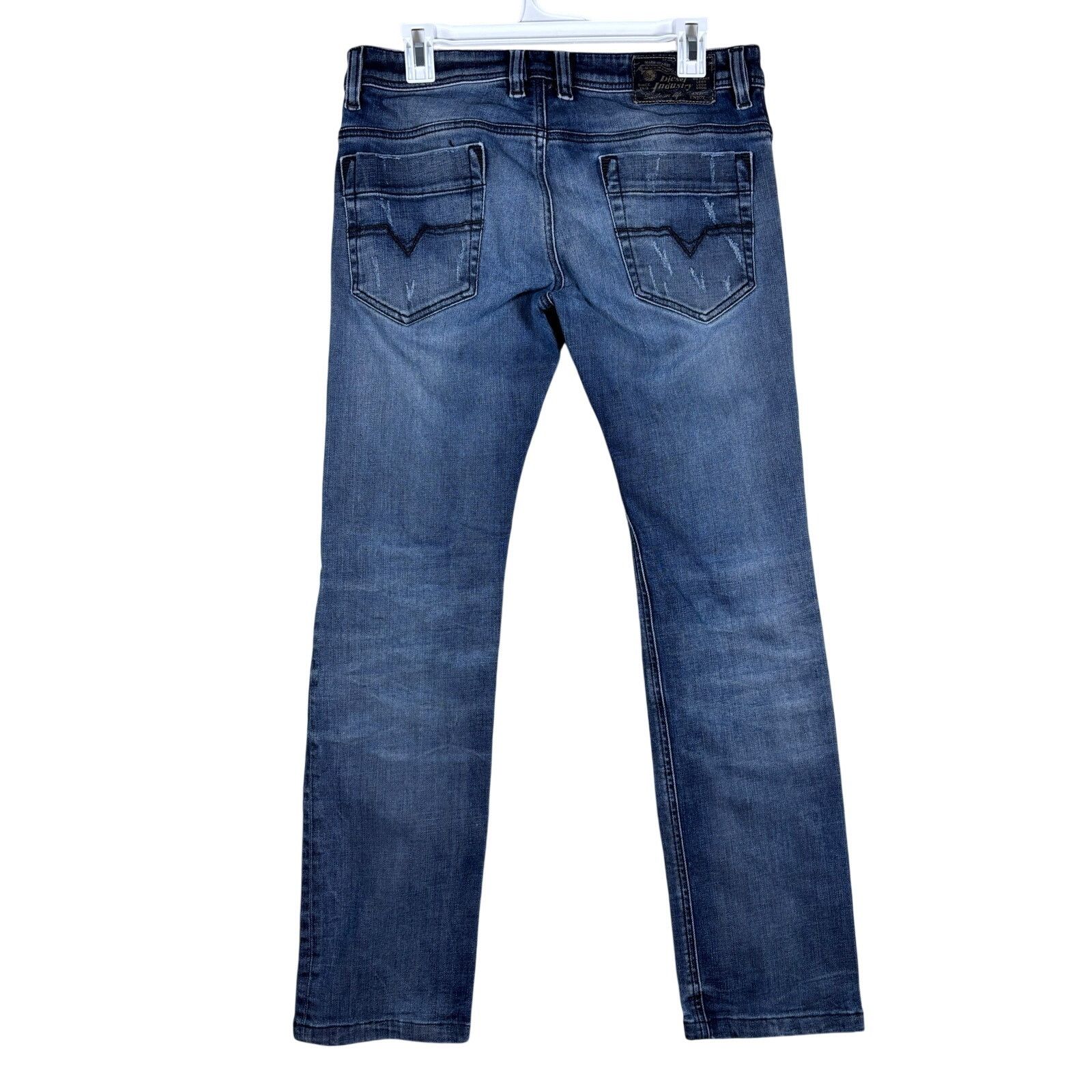 Diesel Diesel Safado-R Straight Distressed Jeans Men’s 31x32 Size US 31 - 2 Thumbnail