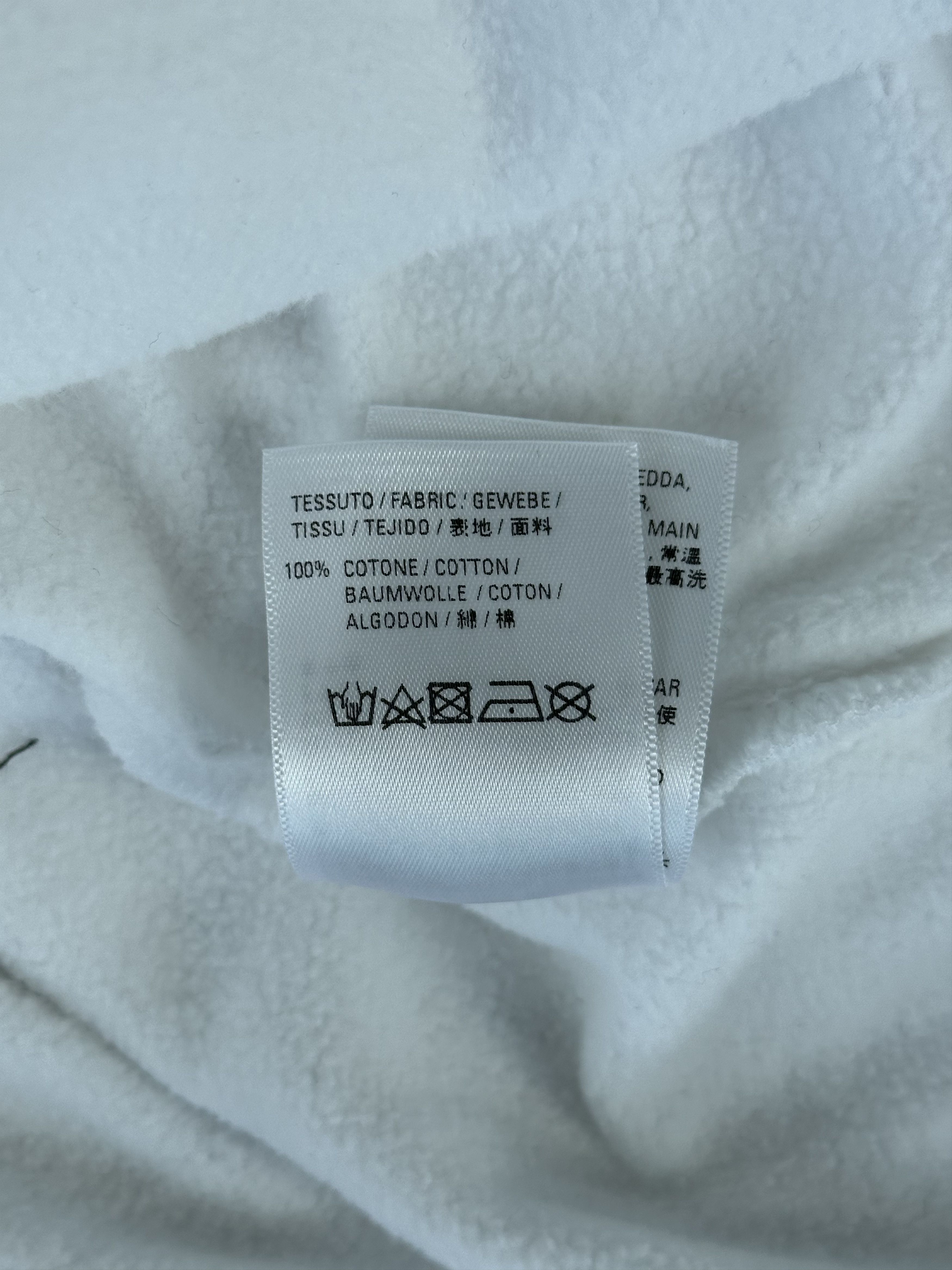 Balenciaga Balenciaga White & Black Pixel Logo Hoodie Size US XXL / EU 58 / 5 - 6 Thumbnail