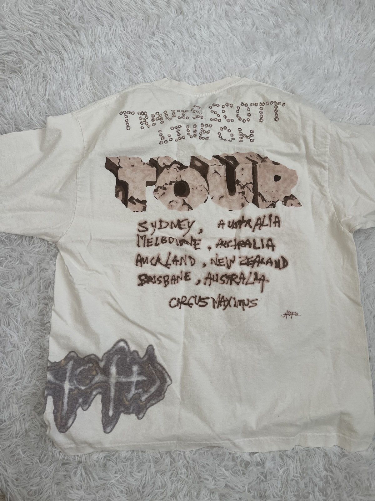Travis Scott Travis Scott Utopia Tour Skitzo Circus Maximus Tee Size US XXL / EU 58 / 5 - 1 Thumbnail