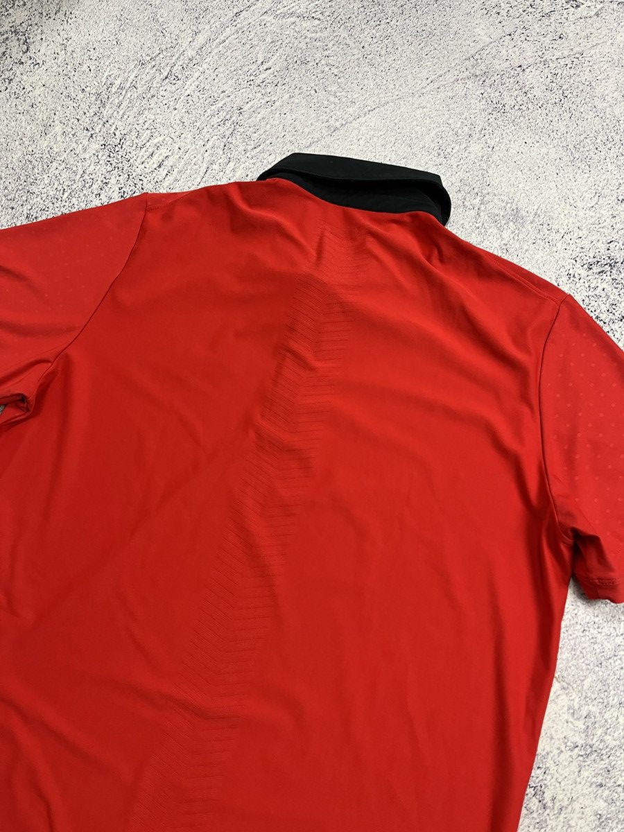 Nike Nike Roger Federer RF 2009 US Open NYC Tennis Red Polo Shirt Size US L / EU 52-54 / 3 - 8 Thumbnail