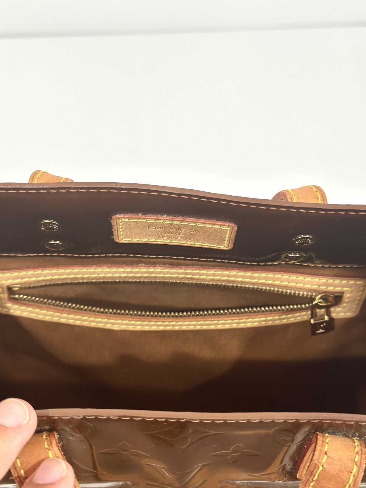 Louis Vuitton Louis Vuitton 2002 READE MM Tote Size ONE SIZE - 6 Thumbnail