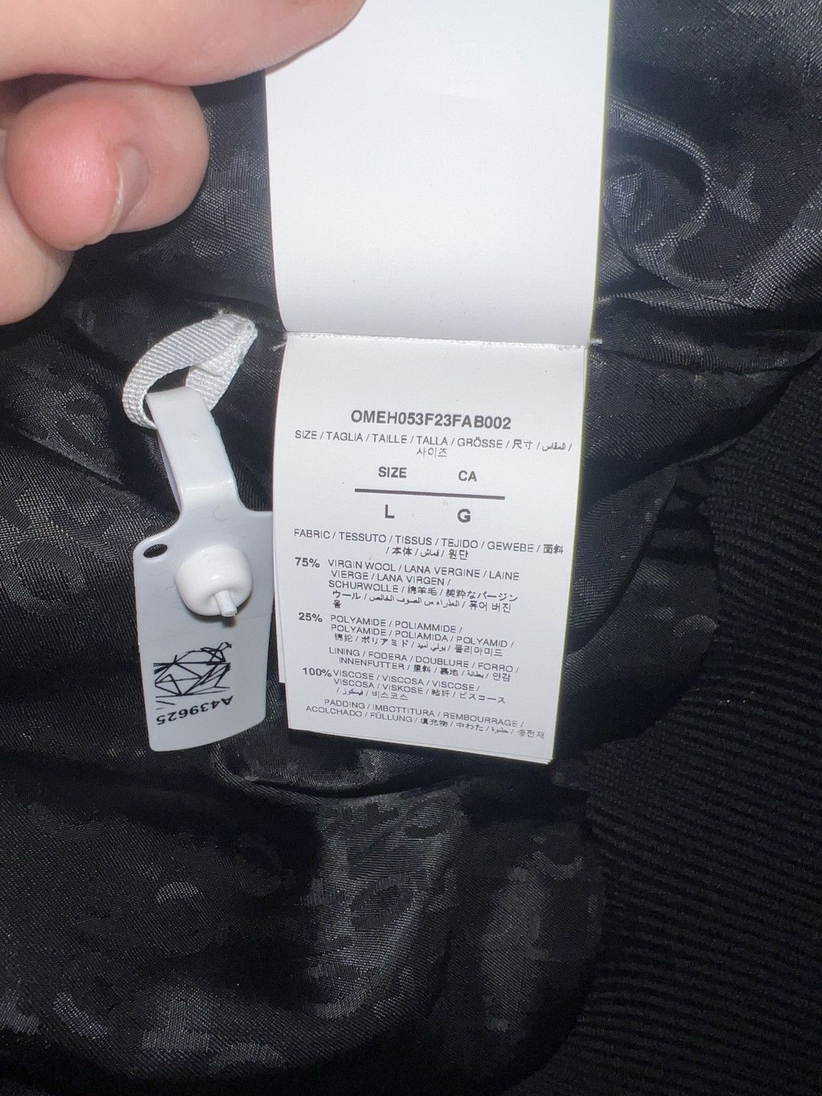 Off-White OFF WHITE- Moonphase Bomber Jacket Size US L / EU 52-54 / 3 - 6 Thumbnail