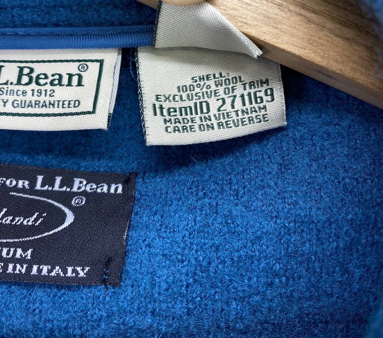 L.L. Bean Vintage L.L Bean Button Up Wool Coat Jacket Size M / US 6-8 / IT 42-44 - 8 Thumbnail