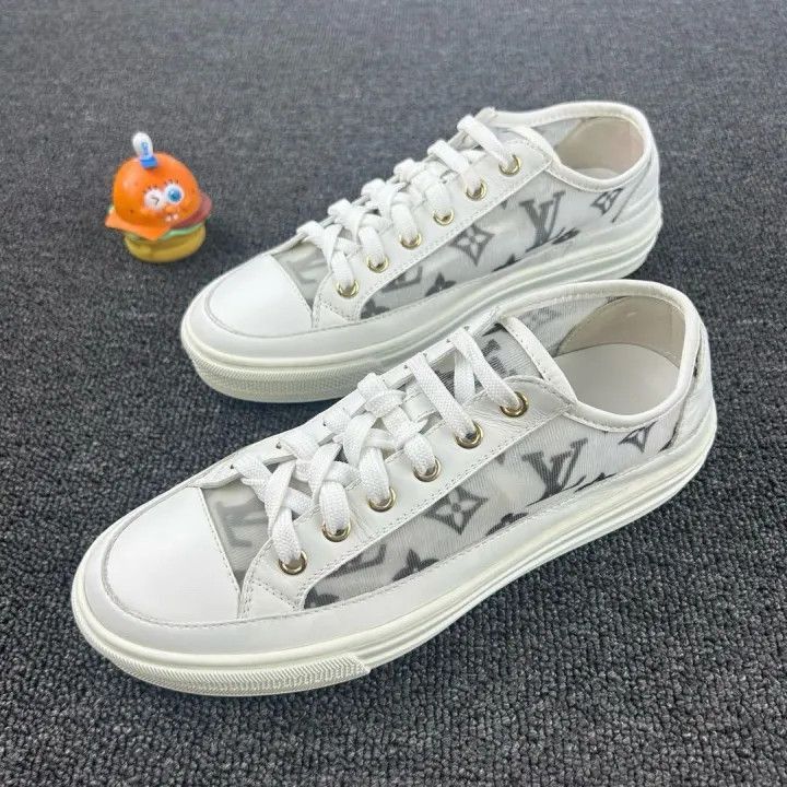 Louis Vuitton Louis Vuitton Stellar Casual Low-Top Sneakers -2508 Size US 6 / IT 36 - 1 Thumbnail