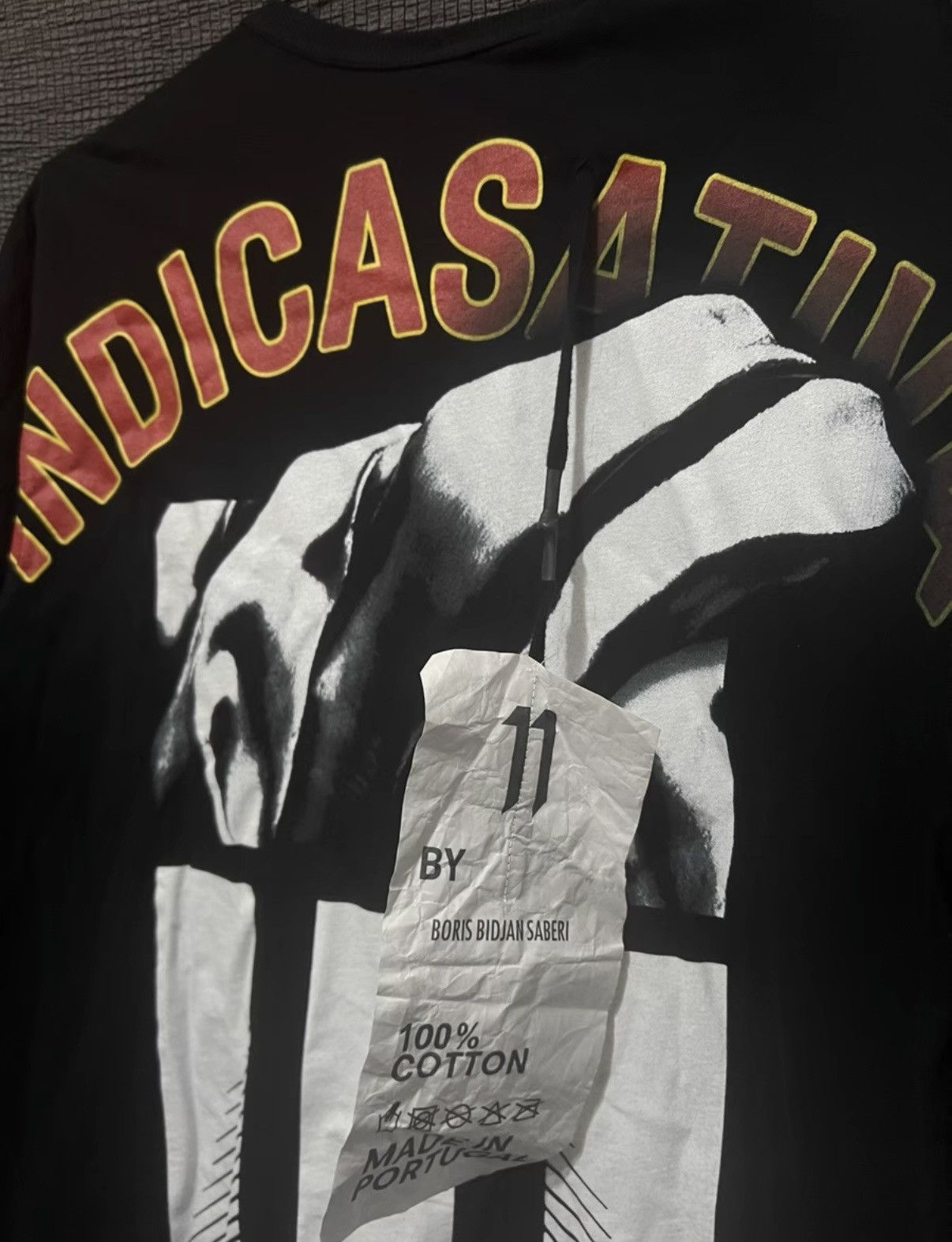 11 By Boris Bidjan Saberi Boris Bidjan Saberi Ribbed Stitch Short Sleeve T-shirt Size US L / EU 52-54 / 3 - 2 Thumbnail