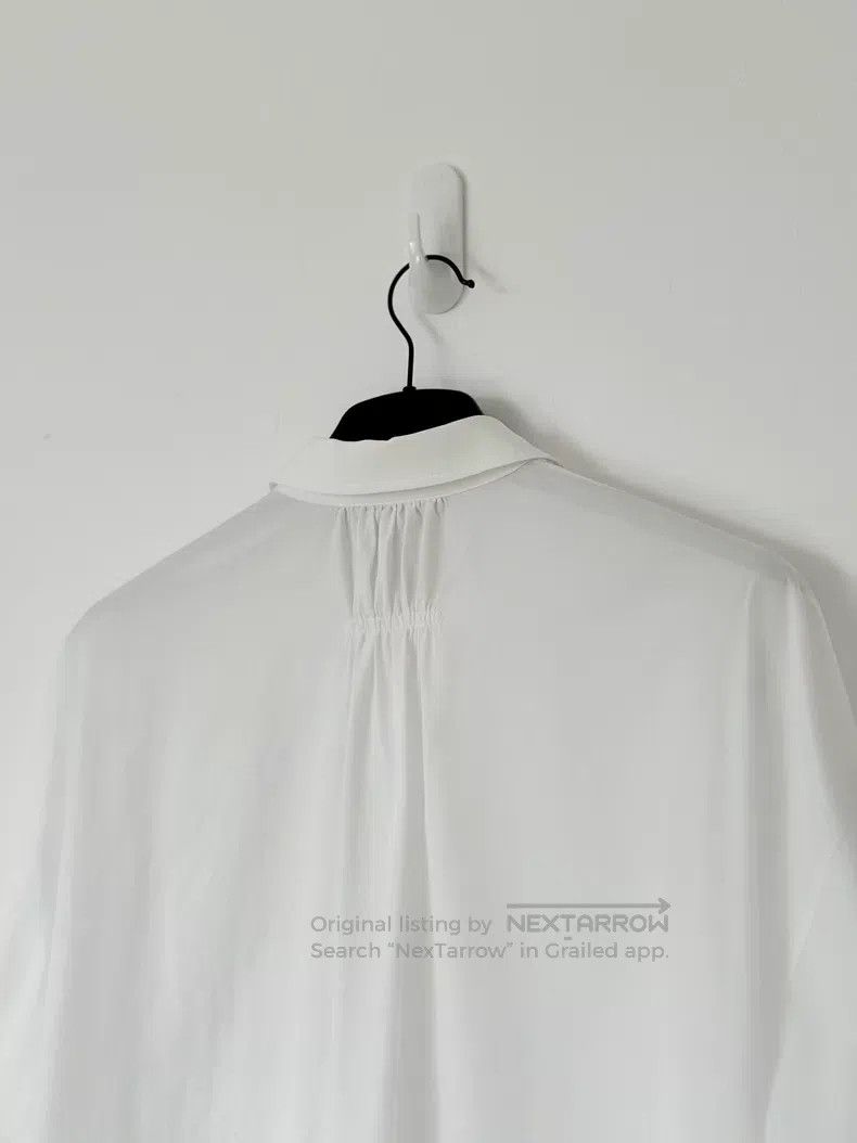 Yohji Yamamoto Yohji Yamamoto Double-breasted oversized silhouette shirre Size US M / EU 48-50 / 2 - 4 Thumbnail