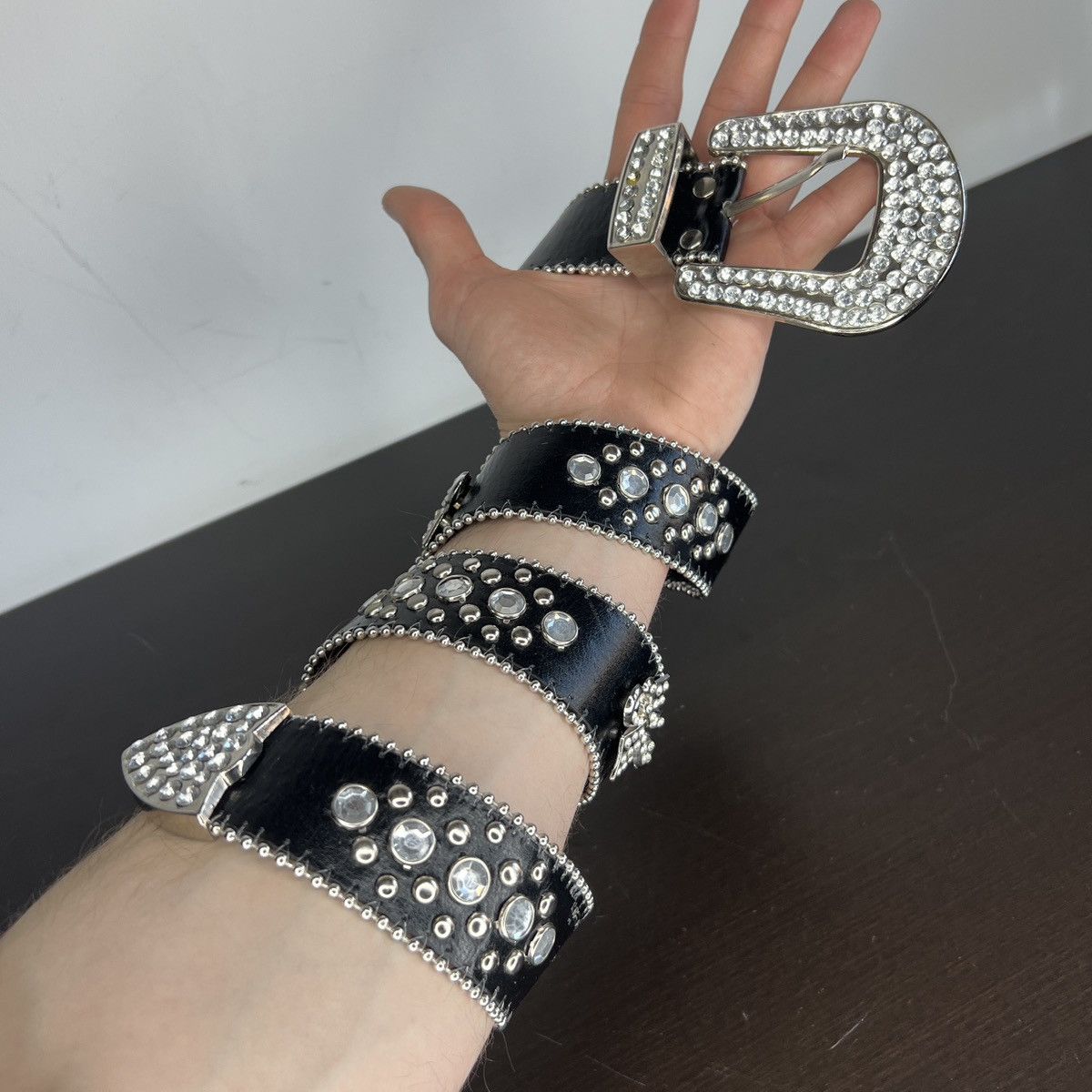 HYSTERIC GLAMOUR ”LICK ME”星 スタッズ シド ベルト 希少 HYSTERIC