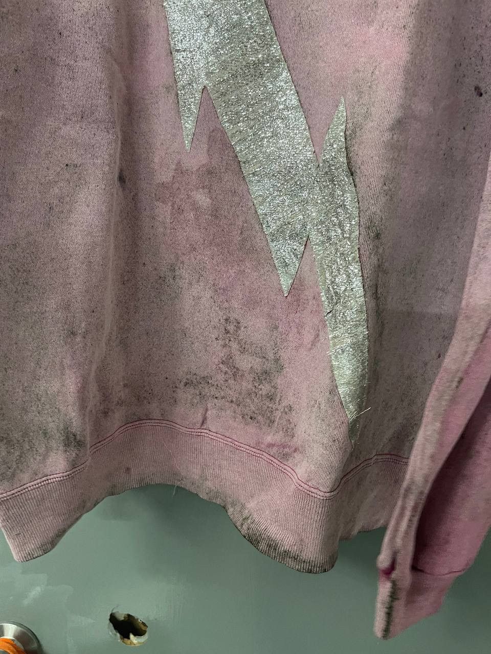 Vintage THRASHED THE PINK PACK SWEATSHIRT FADED Size US XL / EU 56 / 4 - 4 Thumbnail