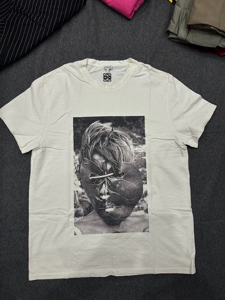 Loewe loewe white short sleeves 2504-Nextarrow Size US L / EU 52-54 / 3 - 2 Thumbnail