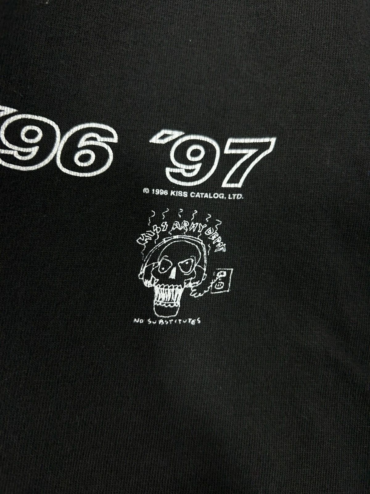 Band Tees × KISS × Vintage Kiss Alive Worldwide Tour 96’-97” Size US XL / EU 56 / 4 - 3 Thumbnail