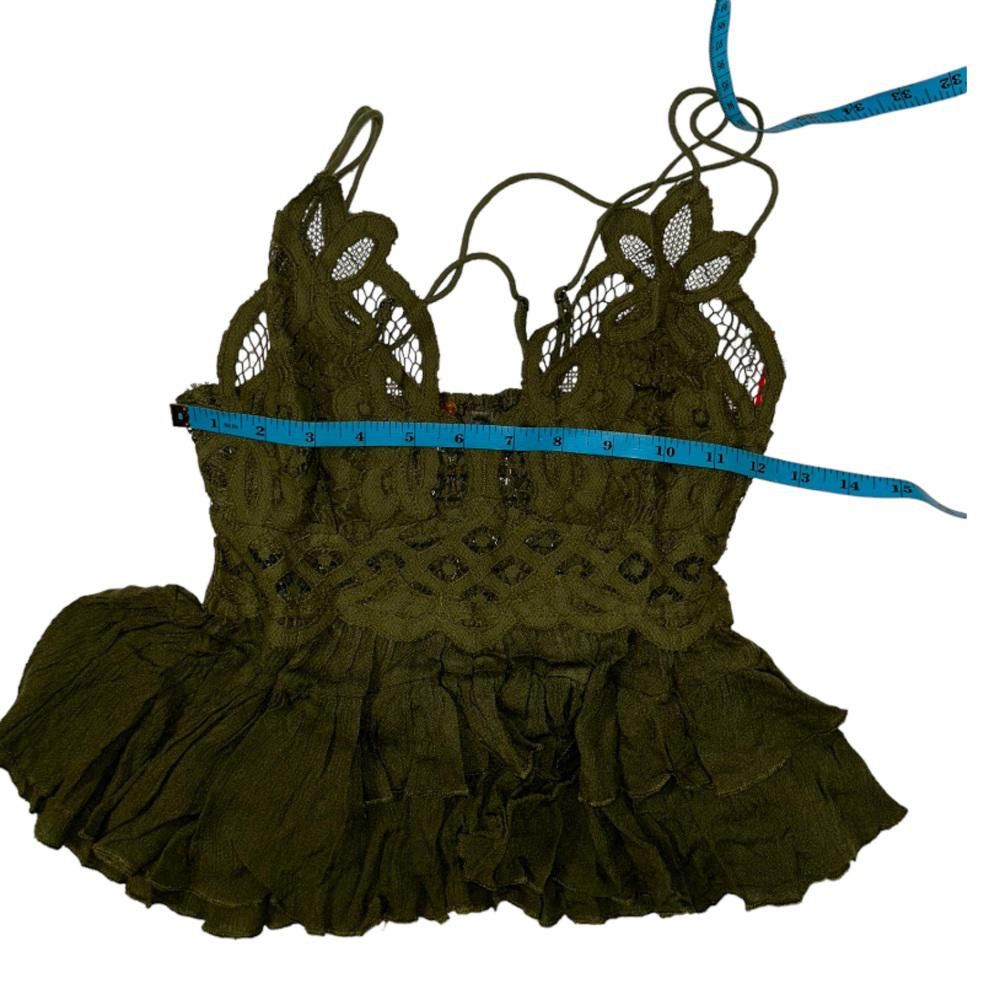 Free People Free People l NWT Adella Cami In Army XS Size XS / US 0-2 / IT 36-38 - 4 Thumbnail