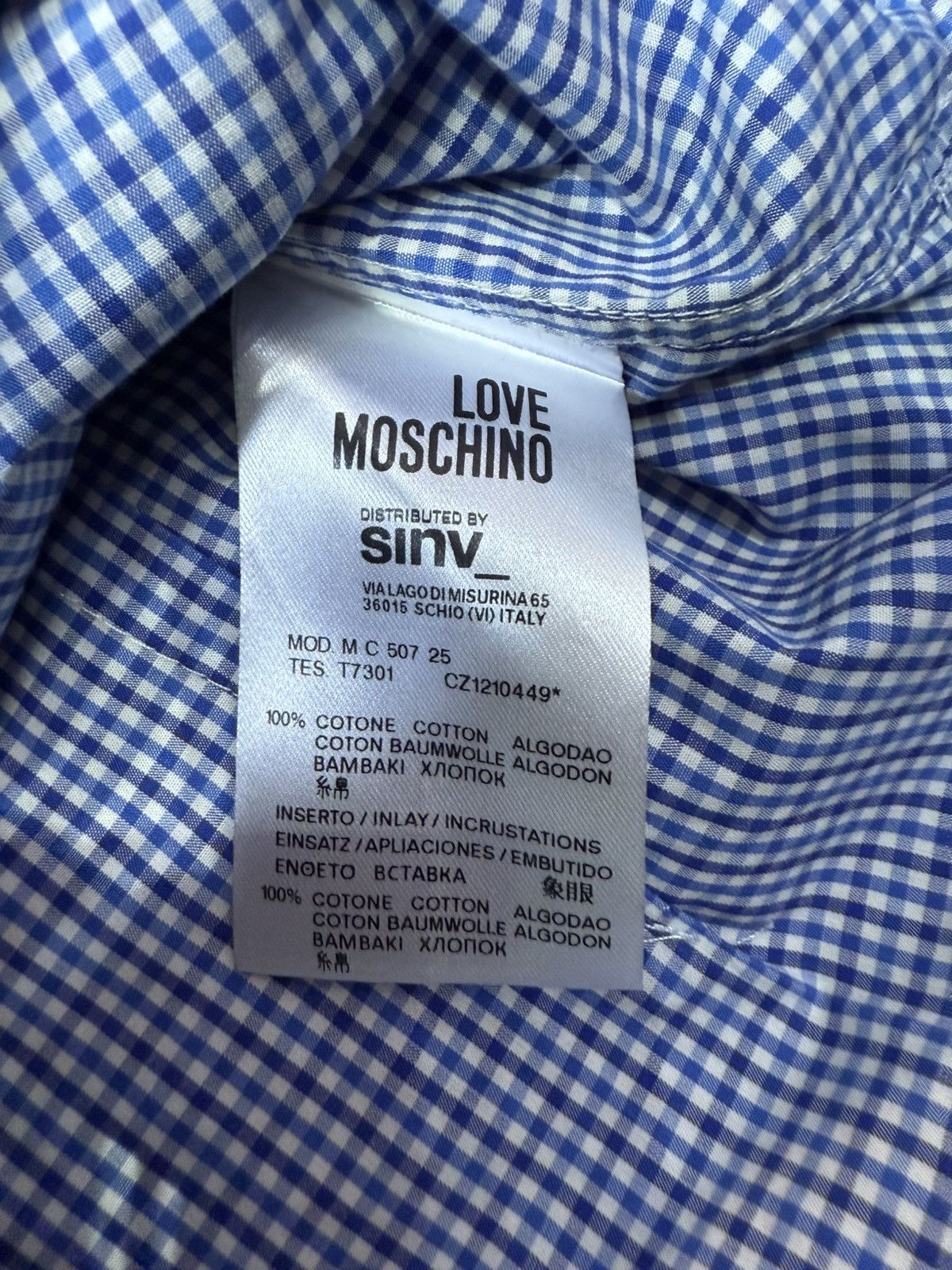 Moschino 90’s MOSCINO LOVE RARE LONDON CENTRAL LOGO Y2K VINTAGE SHIRT Size US M / EU 48-50 / 2 - 6 Thumbnail