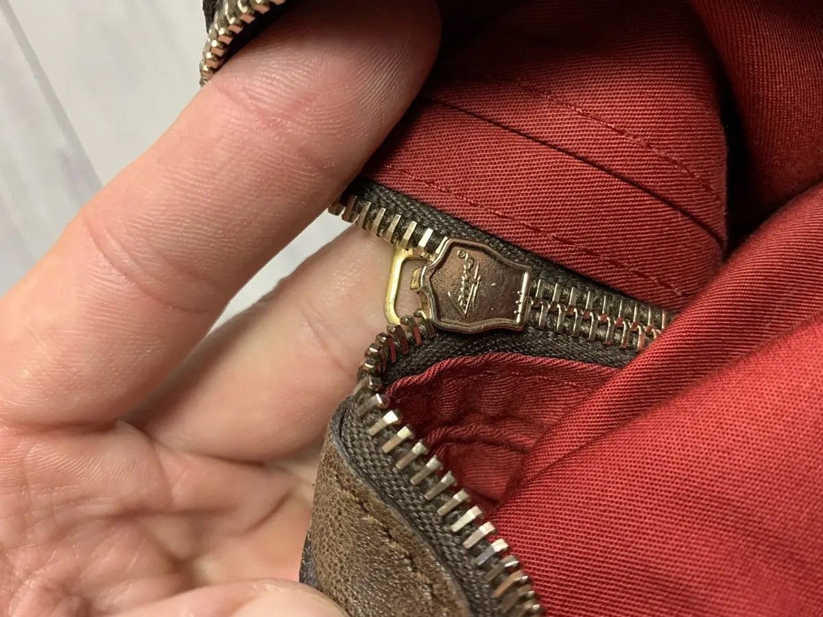 Alexander McQueen Alexander McQueen Vintage Leather Bag brown multi zip Size ONE SIZE - 10 Thumbnail