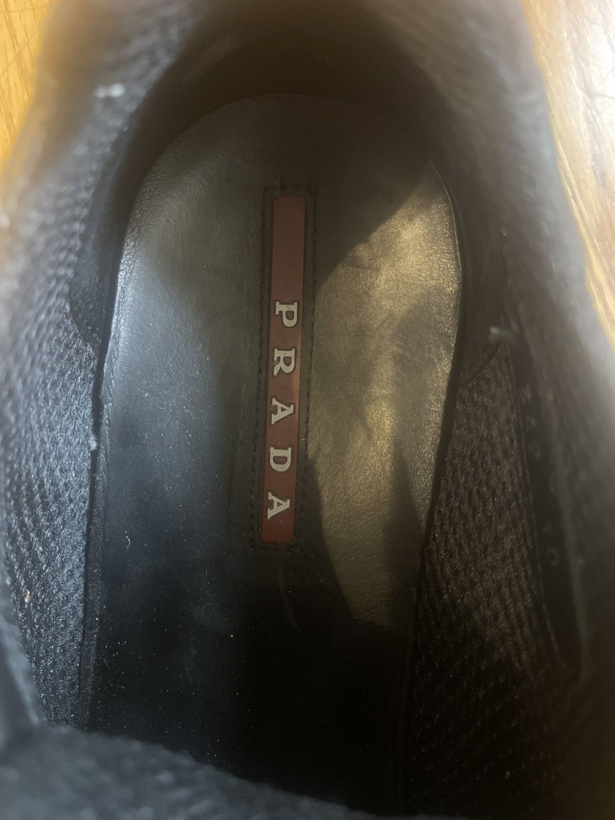Prada Men’s PRADA VELCRO, LEATHER SHOES, SIZE 10 Size US 10 / EU 43 - 6 Thumbnail