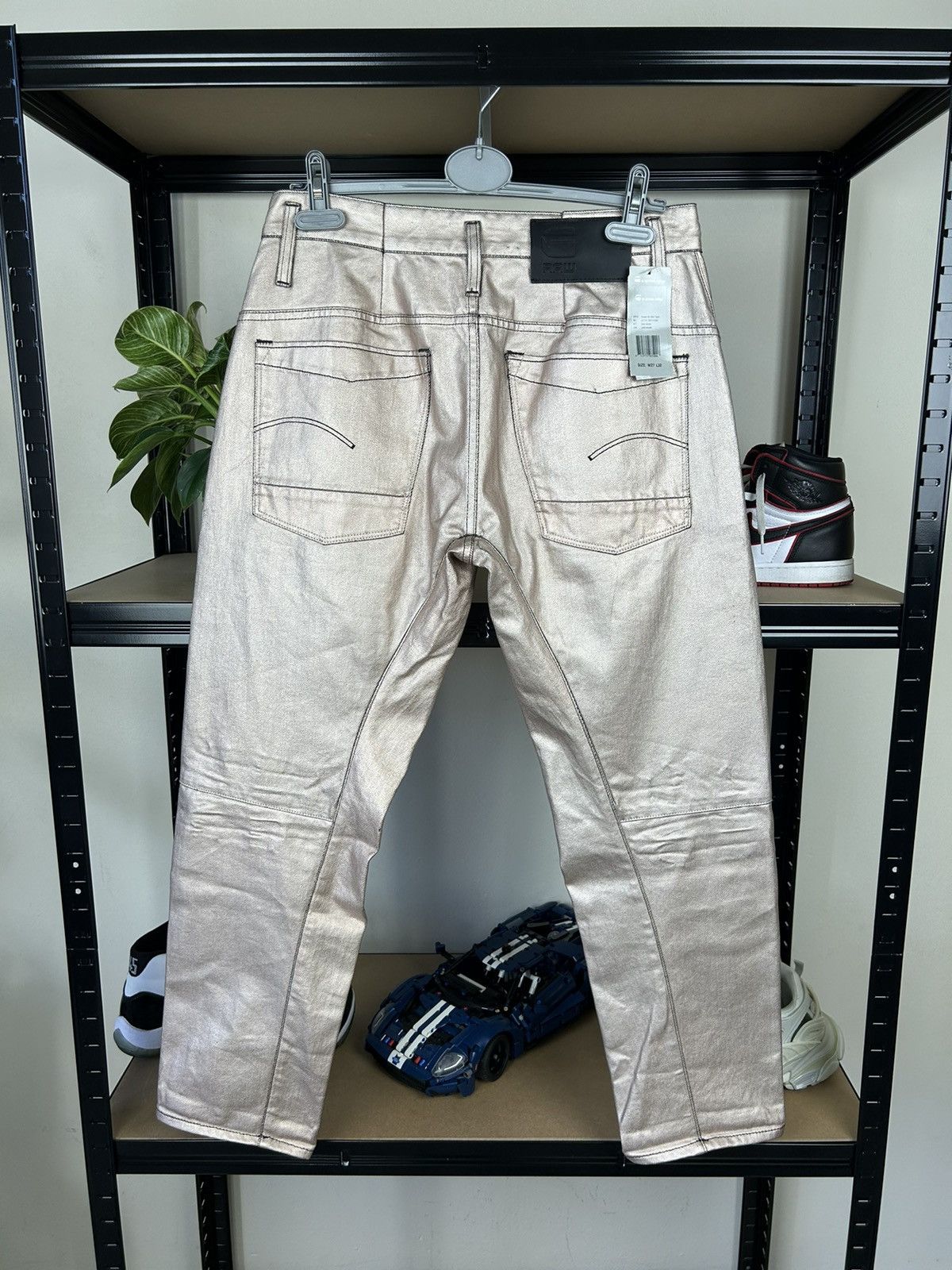G-Star G Star Raw Scutar 3D Slim Coated Stretch denim Pants jeans Size US 28 / EU 44 - 8 Thumbnail
