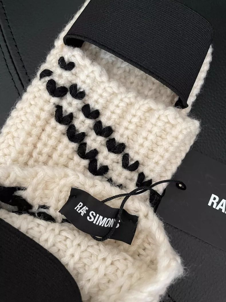 Raf Simons Raf simons Knitted sleeves Size ONE SIZE - 3 Thumbnail
