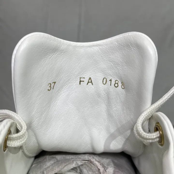 Louis Vuitton Louis Vuitton White Leather Fashion Sneakers -2508 Size US 6.5 / EU 39-40 - 5 Thumbnail
