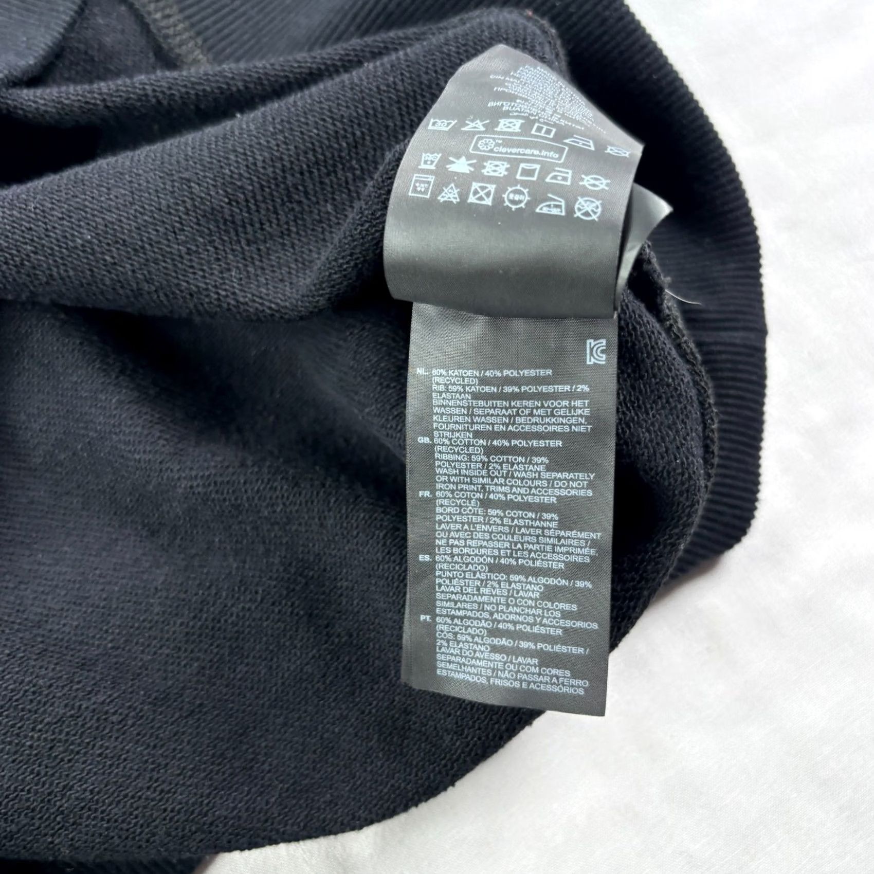 Vintage G Star Raw Sweatshirt Mens Large Black Core Camo Block Crew Neck Pullover Size US L / EU 52-54 / 3 - 7 Thumbnail