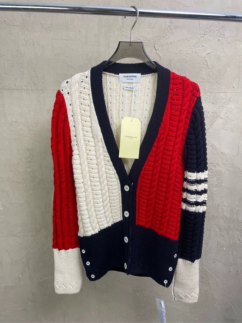 Thom Browne Thom Browne a cardigan Size S / US 4 / IT 40 - 1 Thumbnail