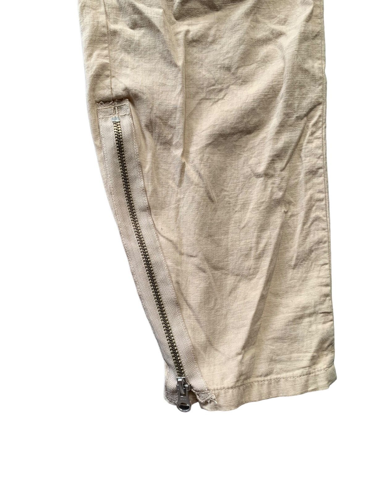Le Grande Bleu (L.G.B.) Zucca Issey Miyake Asymmetrical Zipper Pants Size US 31 - 10 Thumbnail