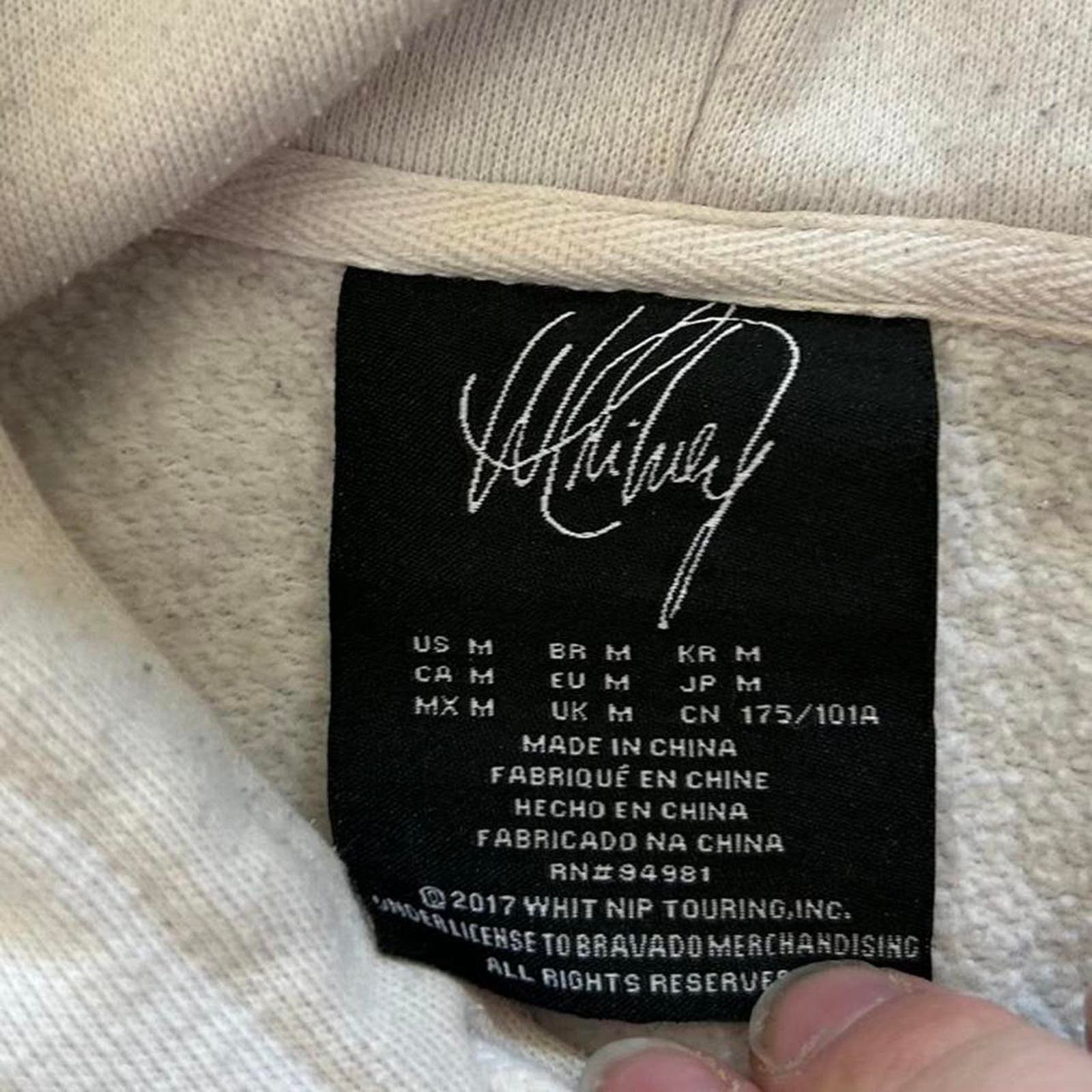 Vintage Whitney Houston Graphic Hoodie Size M / US 6-8 / IT 42-44 - 3 Thumbnail