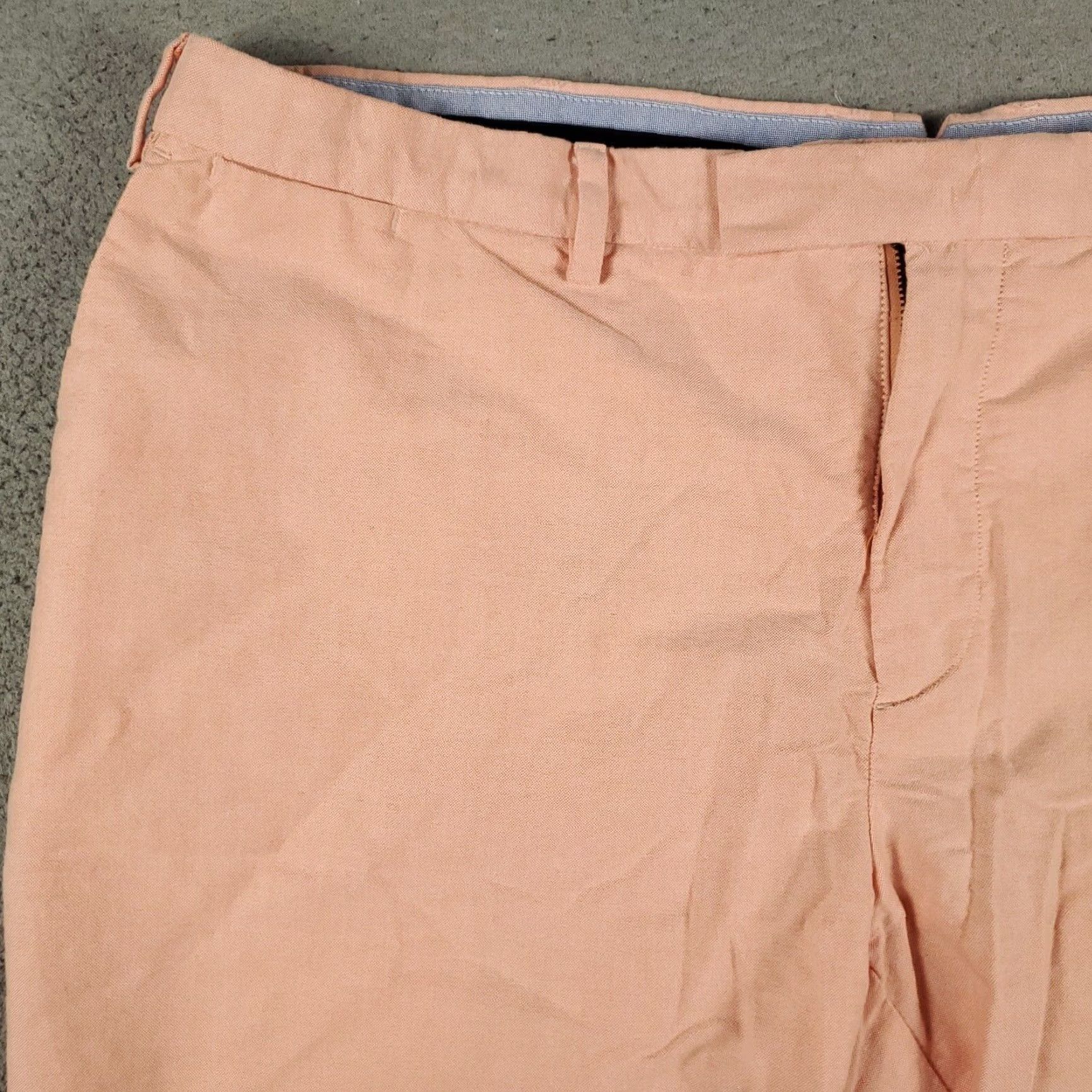 Ralph Lauren Ralph Lauren Chino Shorts Mens Size 42 Orange Casual Flat Front Slash Pockets Size US 42 / EU 58 - 2 Thumbnail