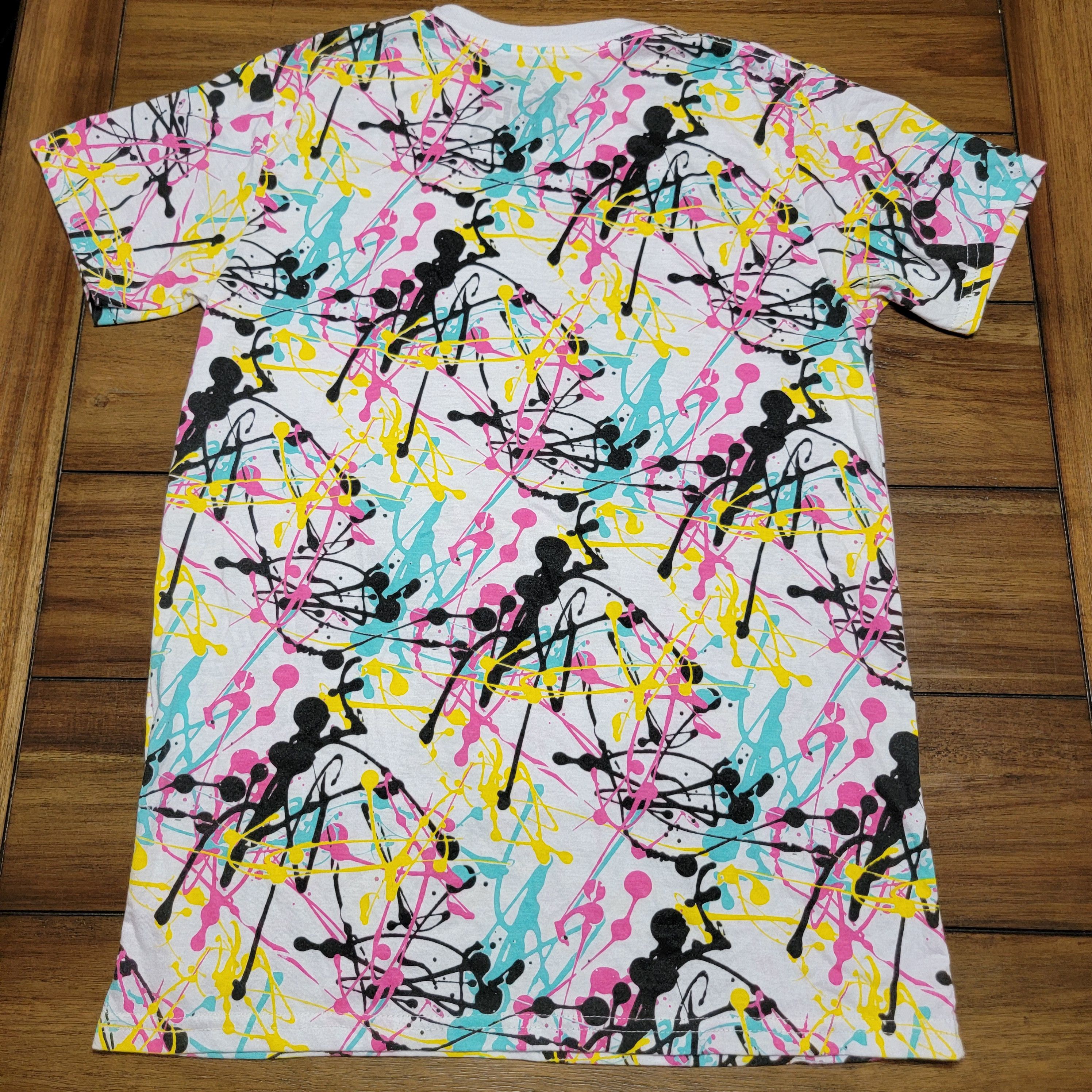 Other Vibes SS Paint Splatter Tee "Stay Trippy" - Size Medium Size US M / EU 48-50 / 2 - 3 Thumbnail