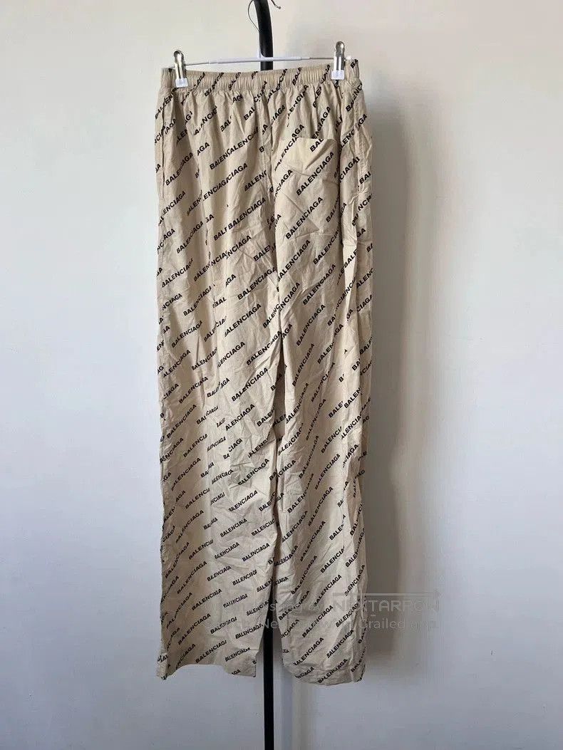Balenciaga Balenciaga Logo Print Casual Pants. Size US 44 / EU 60 - 2 Thumbnail