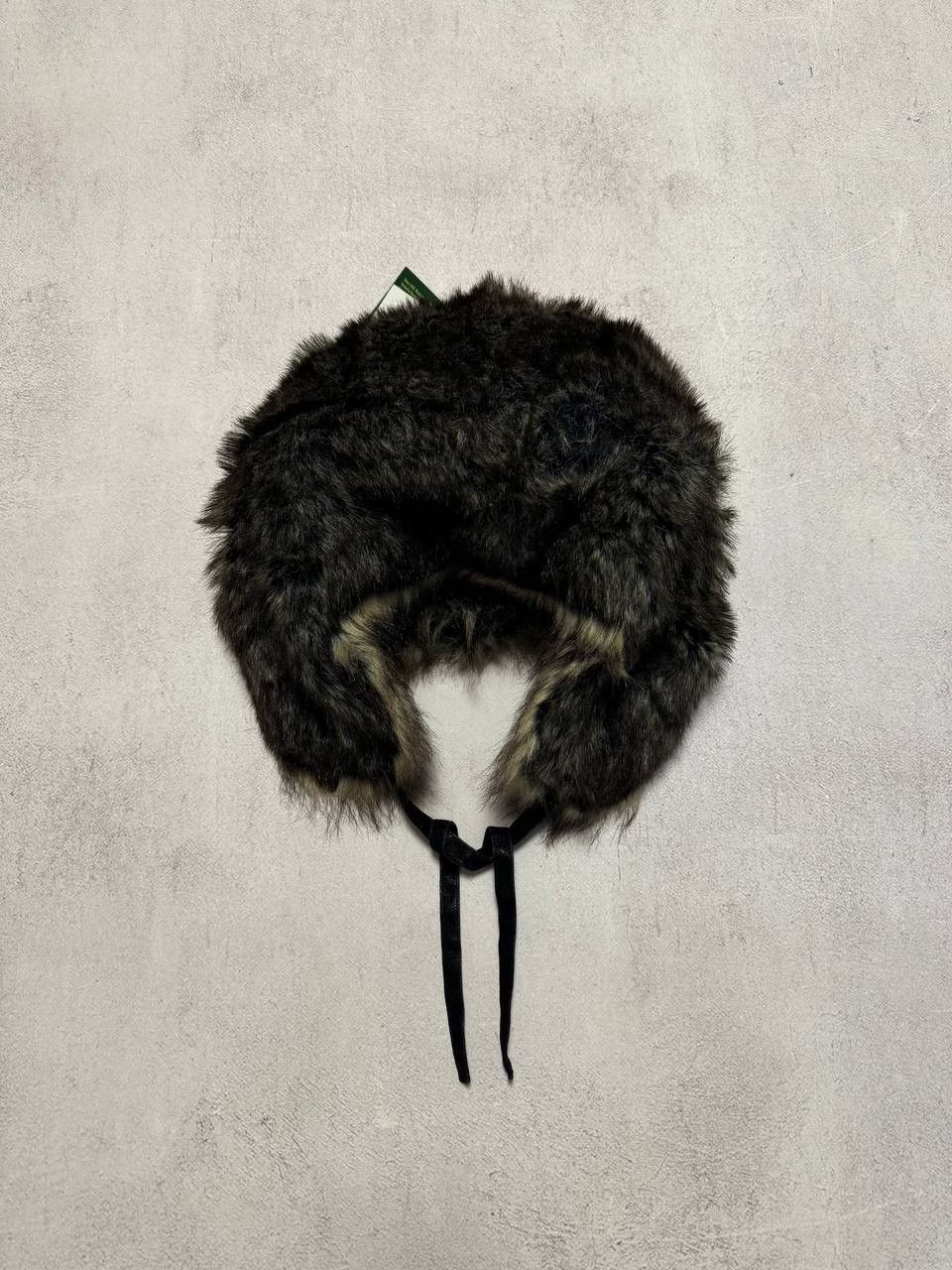 Japanese Brand × Woolrich Woolen Mills Vintage Woolrich Fur Hat Ushanka New Y2K Japanese Hype 90s Size ONE SIZE - 5 Thumbnail