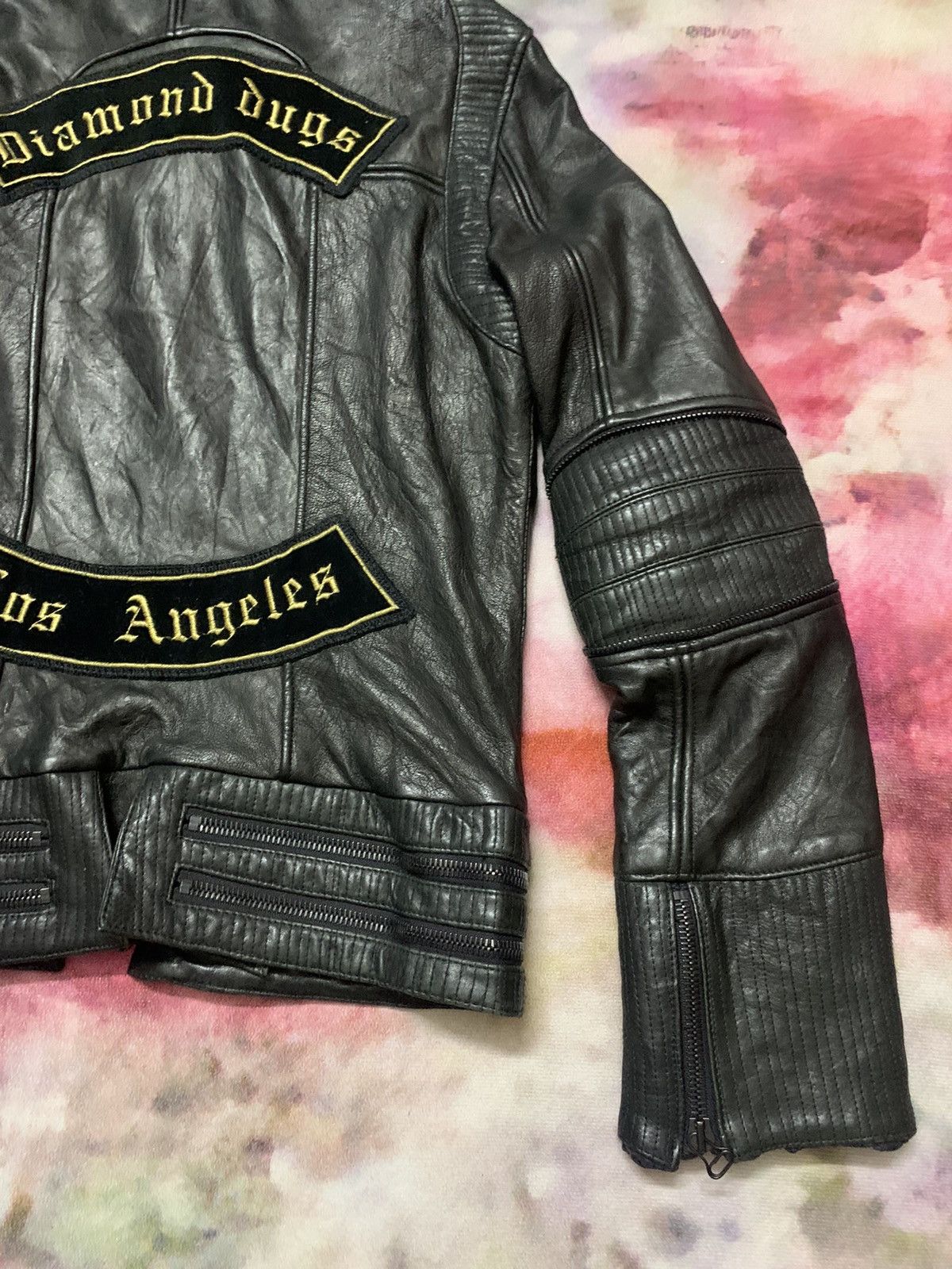 Tornado Mart Diamond Dogs x Cosa Nostra Cyberpunk Cropped Leather Biker Size US S / EU 44-46 / 1 - 17 Thumbnail