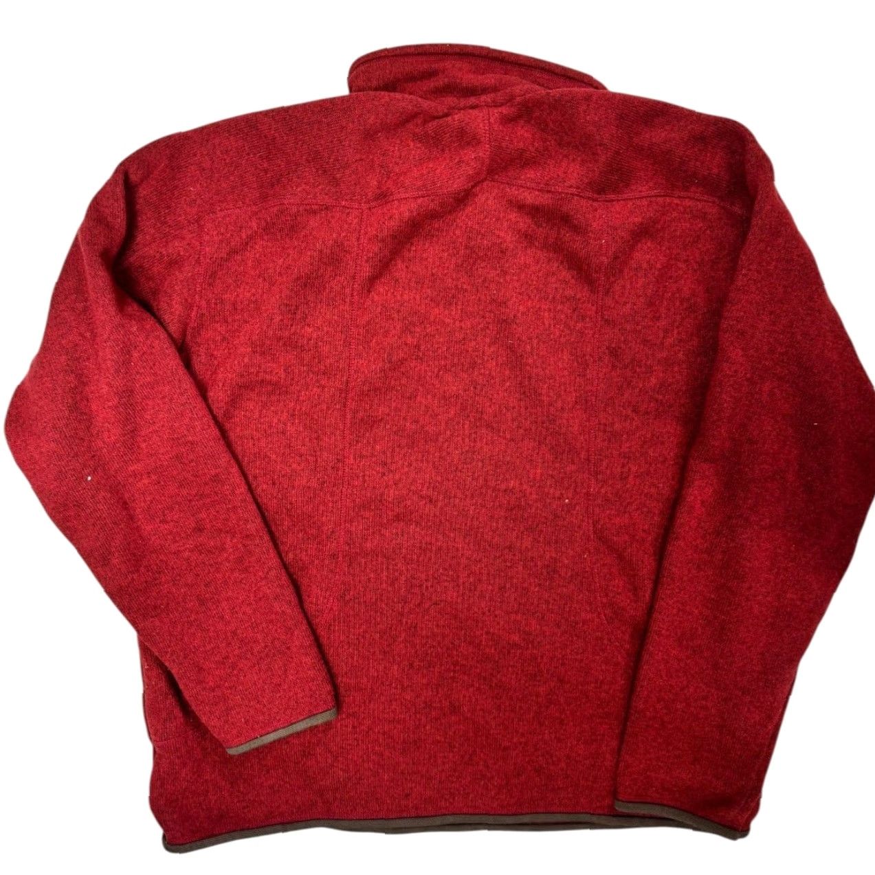 Patagonia VINTAGE Patagonia Men's Better Sweater 1/4 Zip Fleece Jacket Size L Red Shirt Mens Red 90s style, light pilling Size US L / EU 52-54 / 3 - 2 Thumbnail