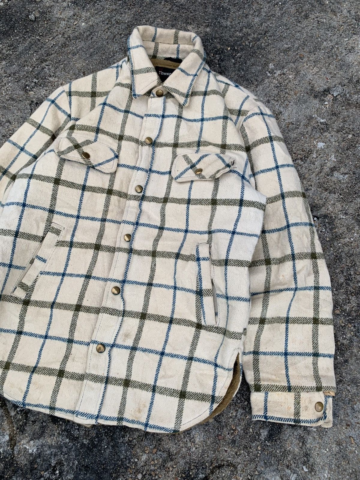 Towncraft VINTAGE TOWNCRAFT PENNEYS WOOL SHERPA FUR LINED PLAID JACKET Size US L / EU 52-54 / 3 - 3 Thumbnail