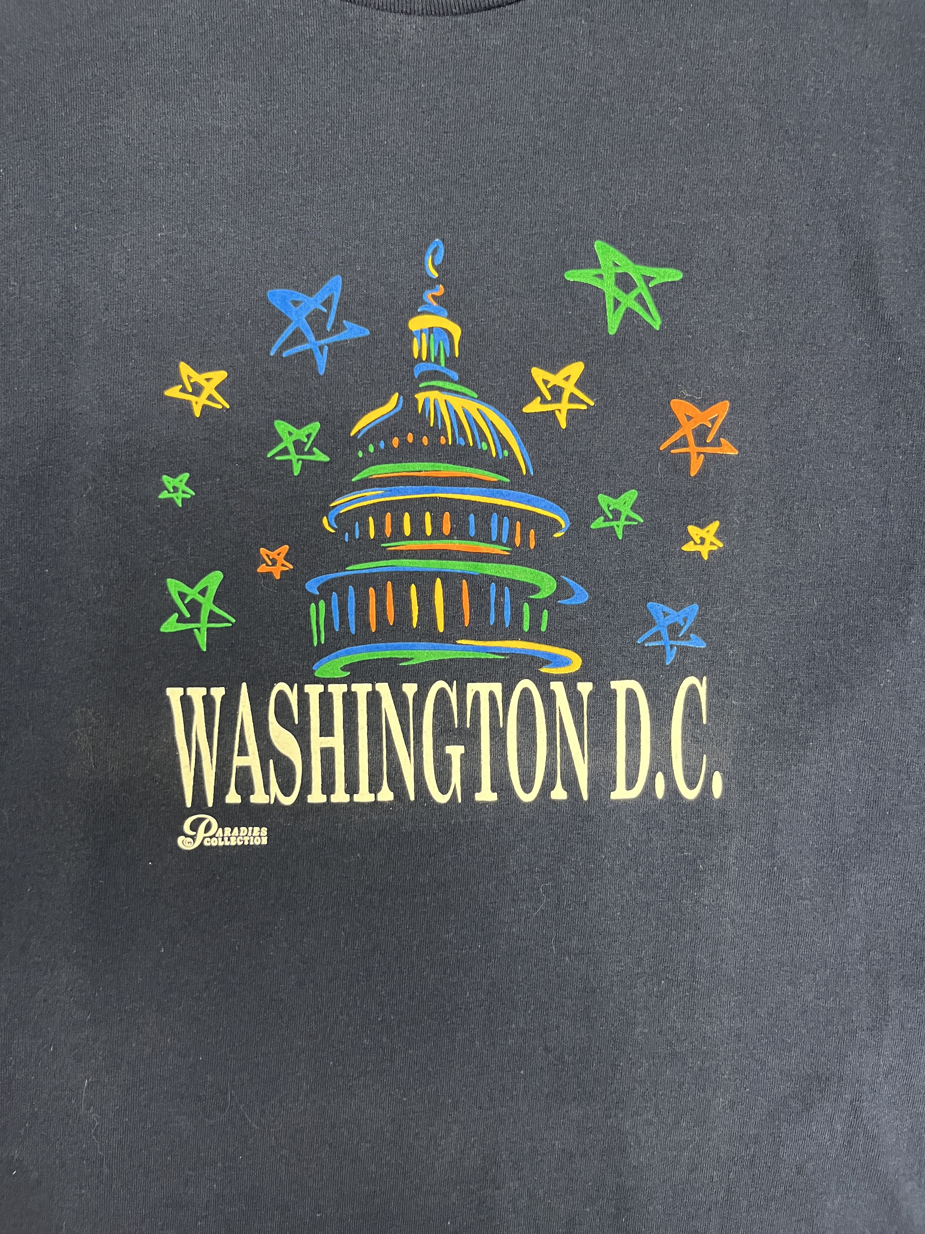 Vintage Washington, DC United States Capitol Vintage T-Shirt Tee Size US L / EU 52-54 / 3 - 2 Thumbnail