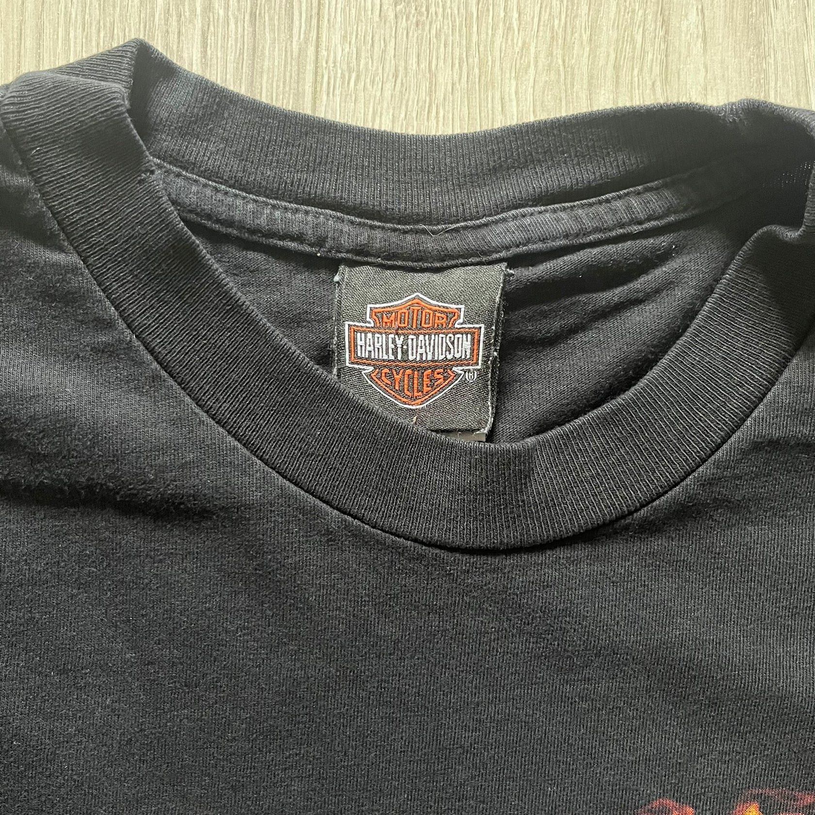 Harley Davidson Harley Davidson Grand Island 2000's Tee Size US XL / EU 56 / 4 - 5 Thumbnail