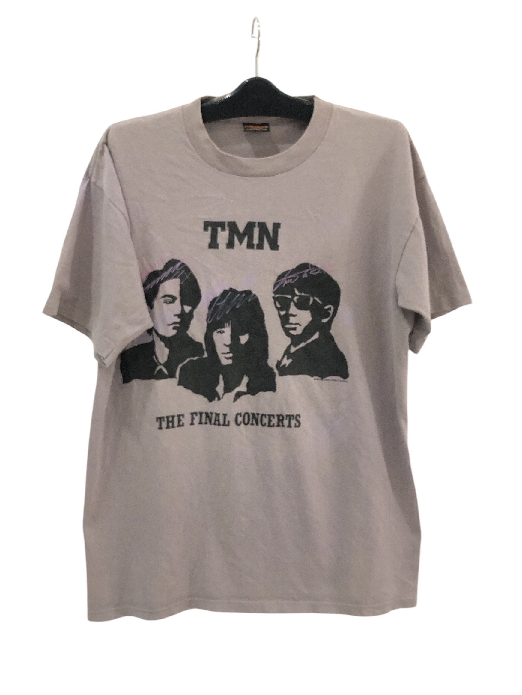 Band Tees × Brockum × Vintage Vintage Rare 1994 TM Network Band Final Concert Tshirt Size US L / EU 52-54 / 3 - 1 Thumbnail