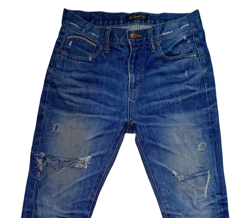 Hysteric Glamour Selvedge Distressed Denim Jeans Size M Size 30" / US 8 / IT 44 - 3 Thumbnail