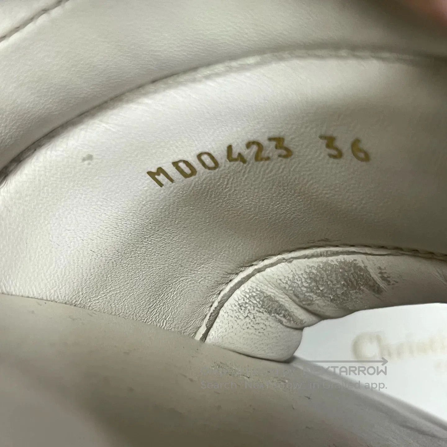 Dior Dior White Logo Flat Slides. Size US 5 / IT 35 - 5 Thumbnail