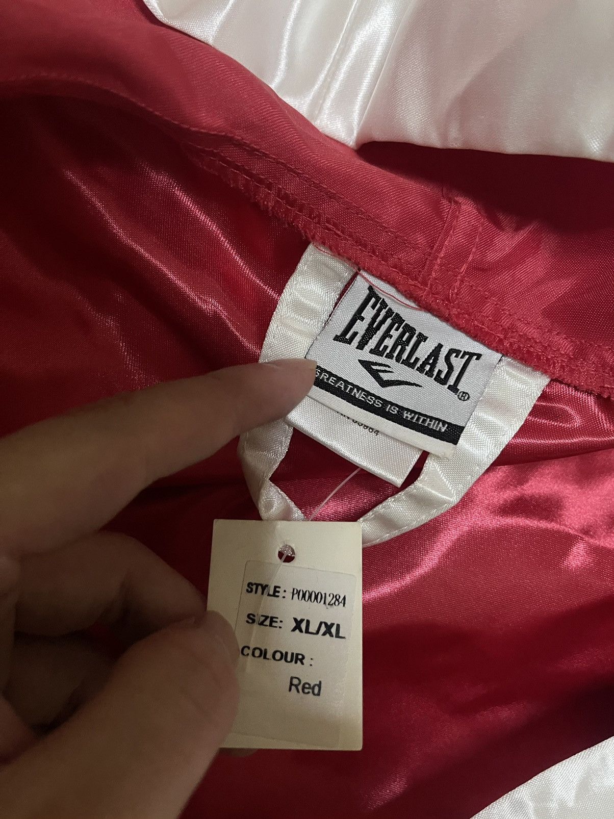 Everlast × Supreme Supreme Everlast Satin hooded Boxing Robe