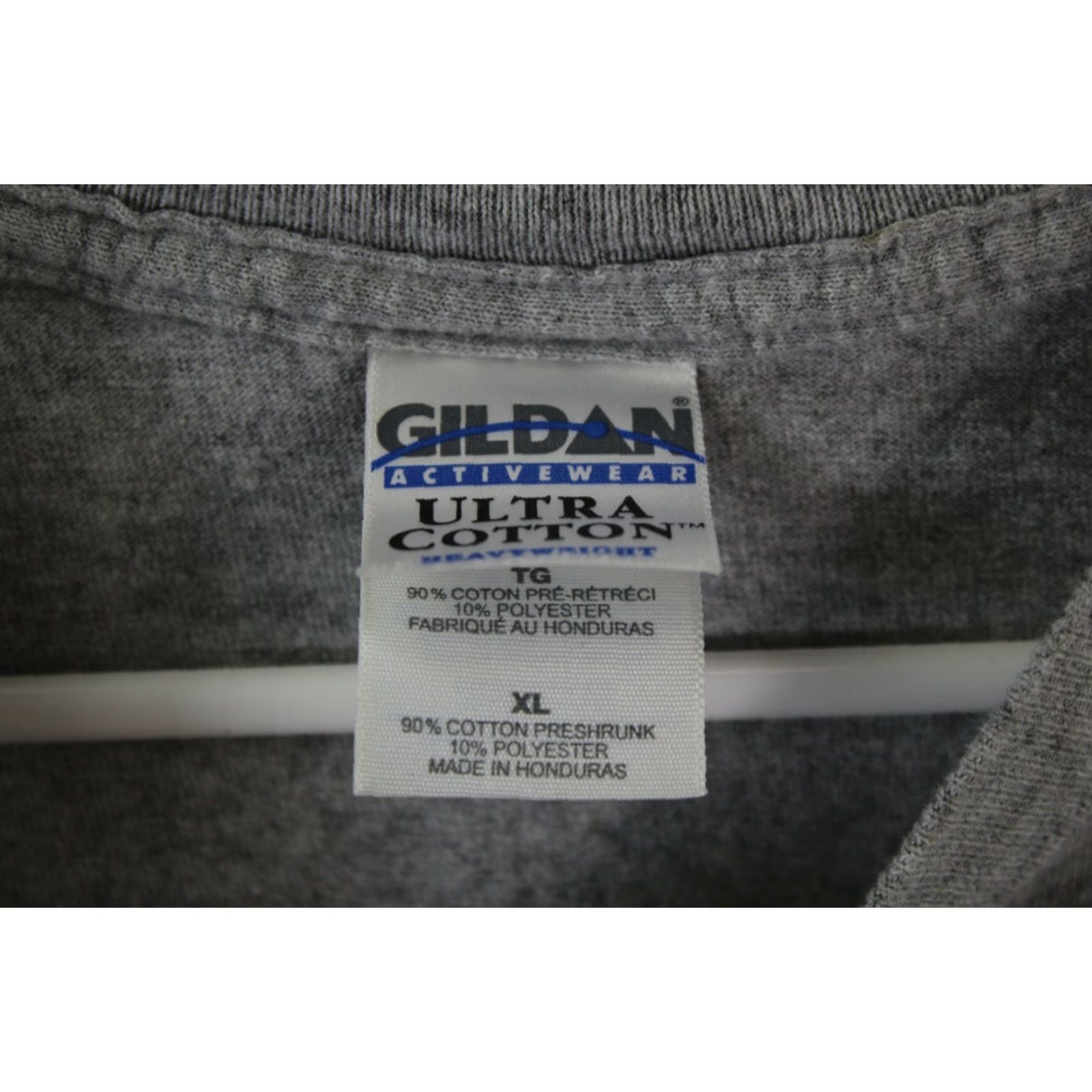 Gildan Gildan They Found Your Head Graphic Print Gray Cotton T Shirt XL Mens Crew Neck Short Sleeve Size US XL / EU 56 / 4 - 4 Thumbnail