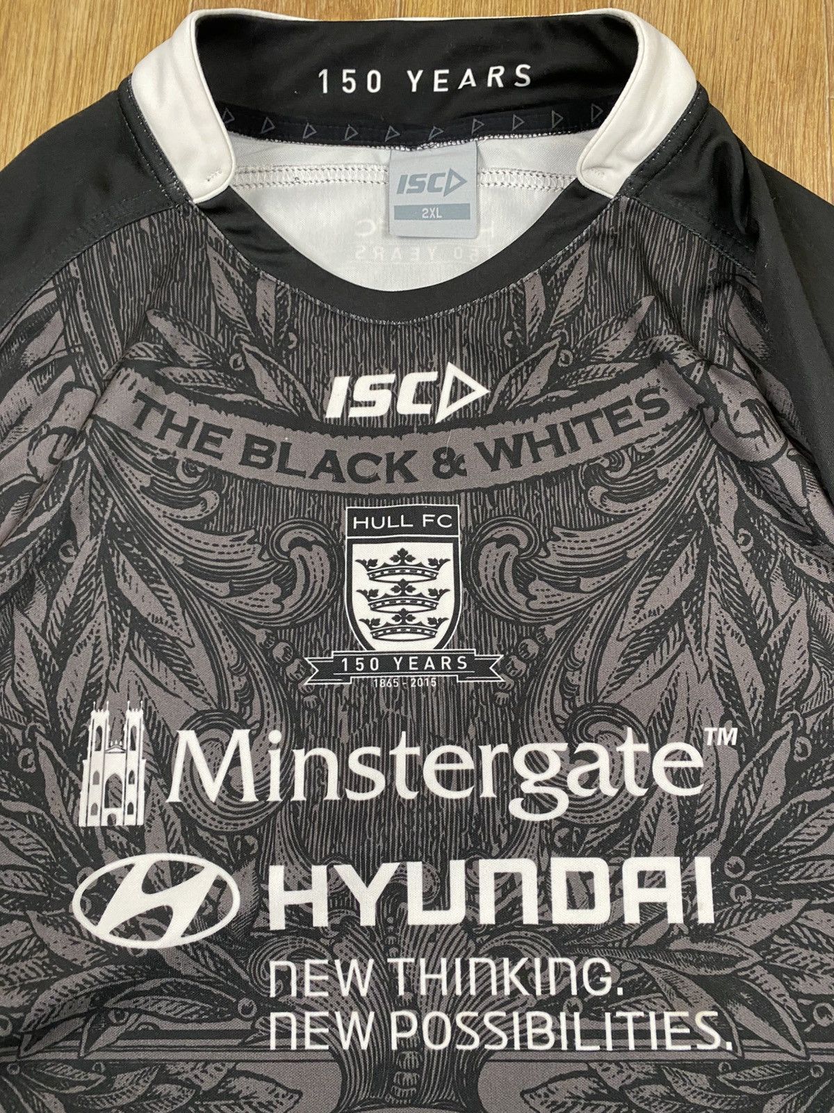 Canterbury of New Zealand × Cotton Traders ISC HULL FC 150 Years Bloke Core Jersey Affliction Style Size US XL / EU 56 / 4 - 2 Thumbnail