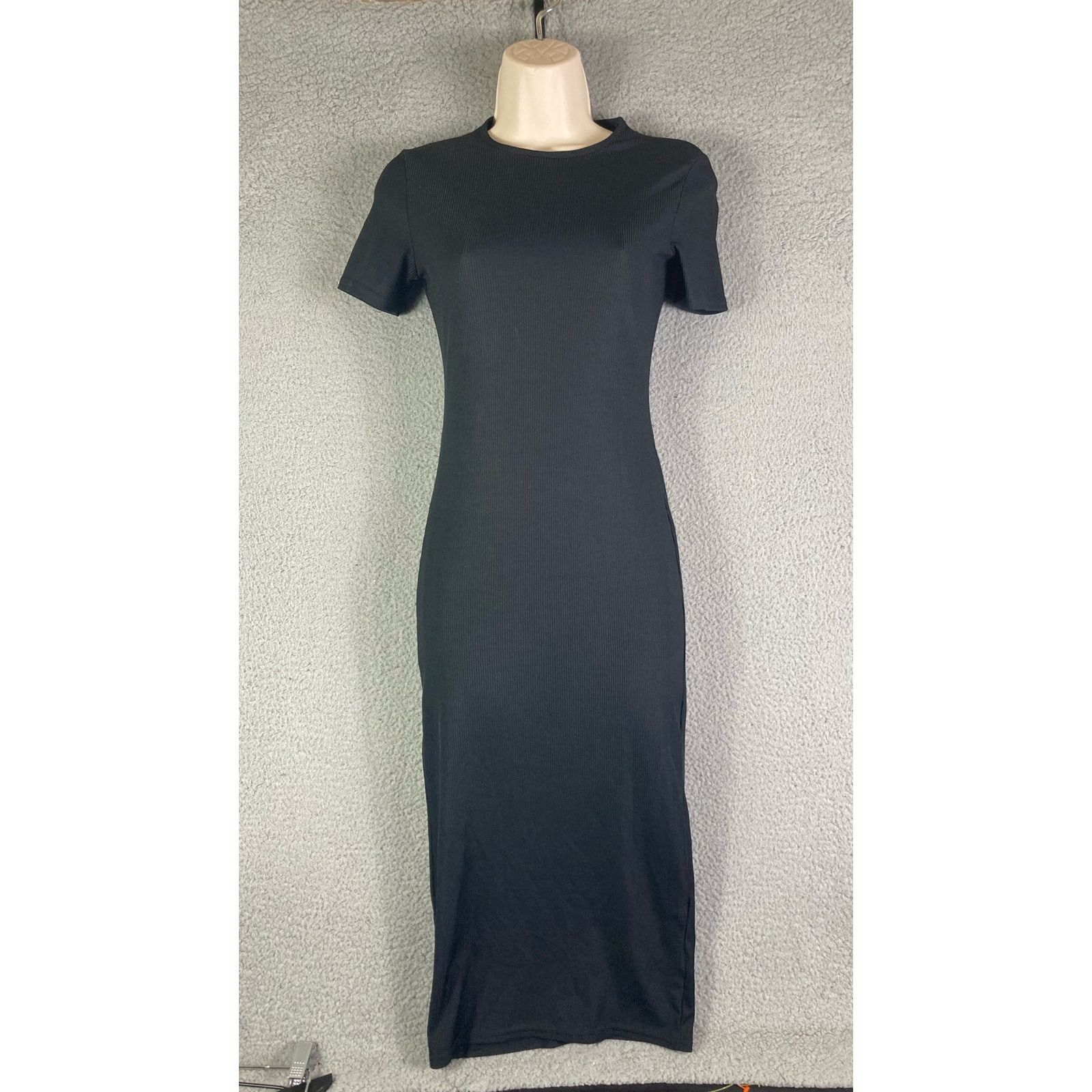 Other Pretty Little Thing Black Hourglass Dress Womens Party Sz 4 Size S / US 4 / IT 40 - 3 Thumbnail