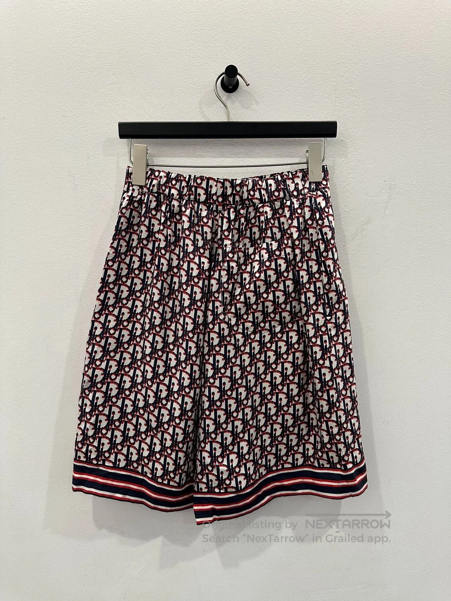 Dior dior wine red logo silk men's shorts. Size US 30 / EU 46 - 3 Thumbnail