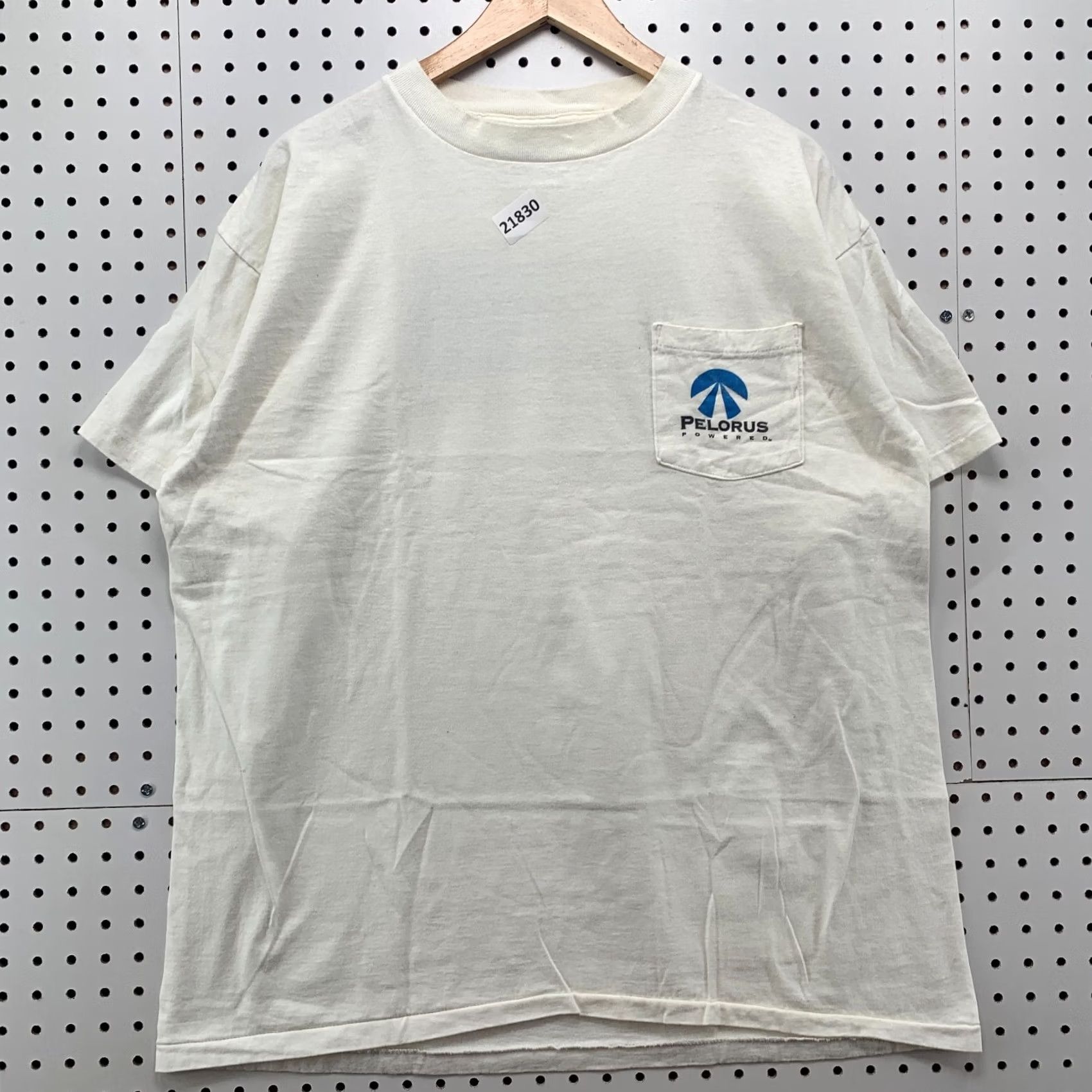 Vintage VINTAGE Computer Vison Pelorus Pocket Shirt XL White Single Stitch Mens 24x29.5 Size US XL / EU 56 / 4 - 2 Thumbnail