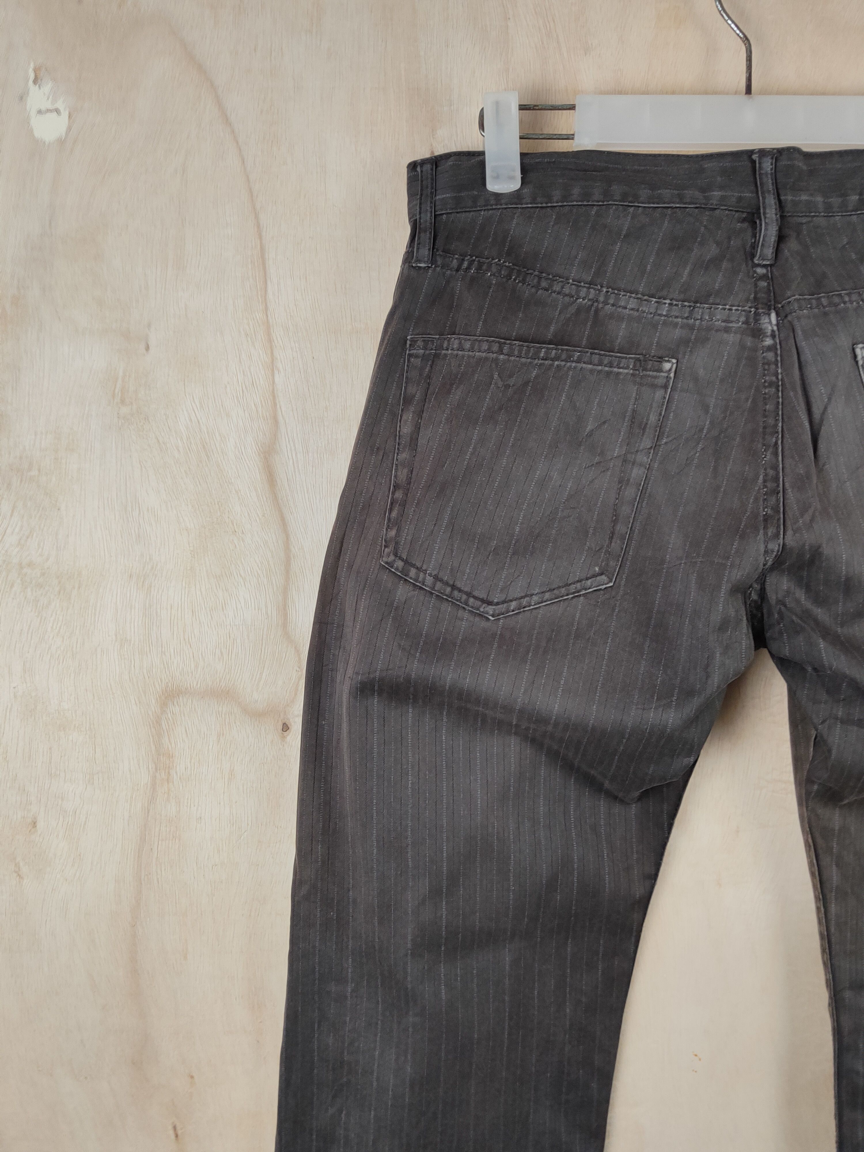 Japanese Brand Root Three Dark Brown Faded Multipocket Casual Pants #S2517 Size US 31 - 8 Thumbnail