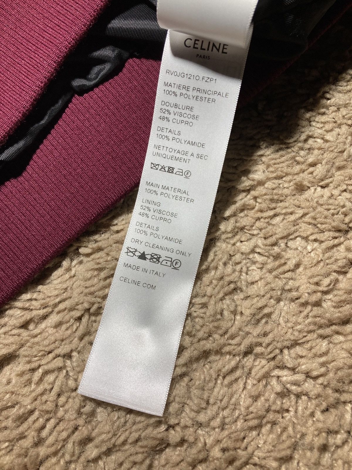 Celine SS25 Celine Side Stripe Track Jacket Logo Raglan Hedi 2025 Size US S / EU 44-46 / 1 - 9 Thumbnail