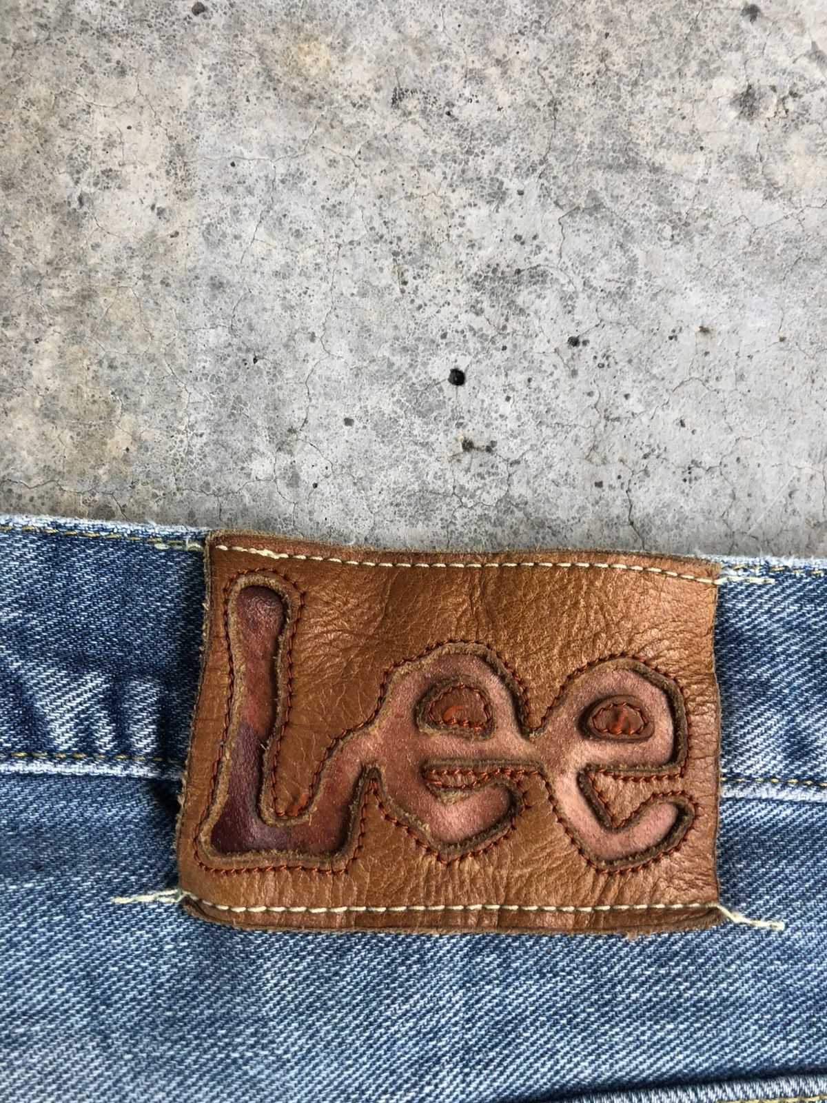 If Six Was Nine Japanese Lee Flared Jeans Distressed Jeans Size US 32 / EU 48 - 19 Thumbnail