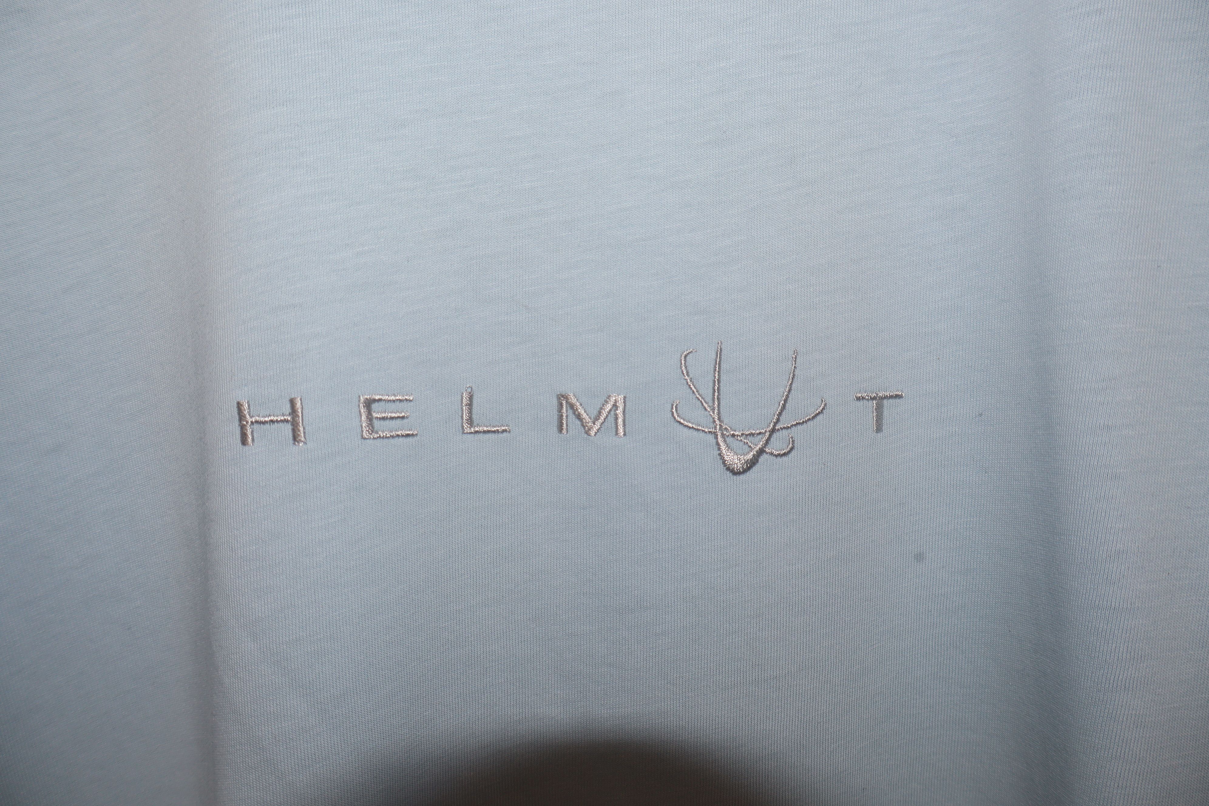 Helmut Lang Embroidered logo t-shirt Size US XL / EU 56 / 4 - 2 Thumbnail